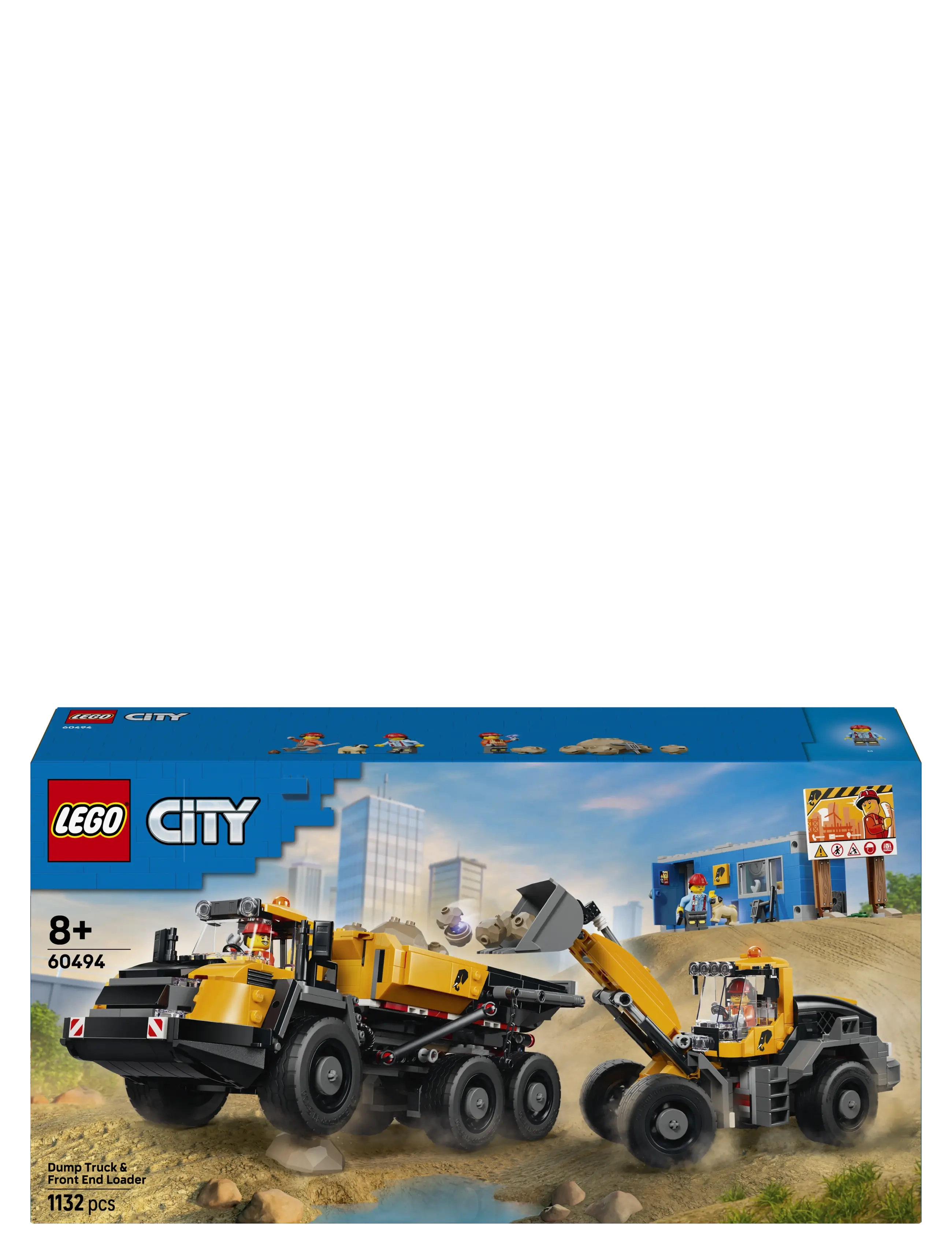 LEGO - Dump Truck & Front End Loader 60494 - lego city - multi - 4