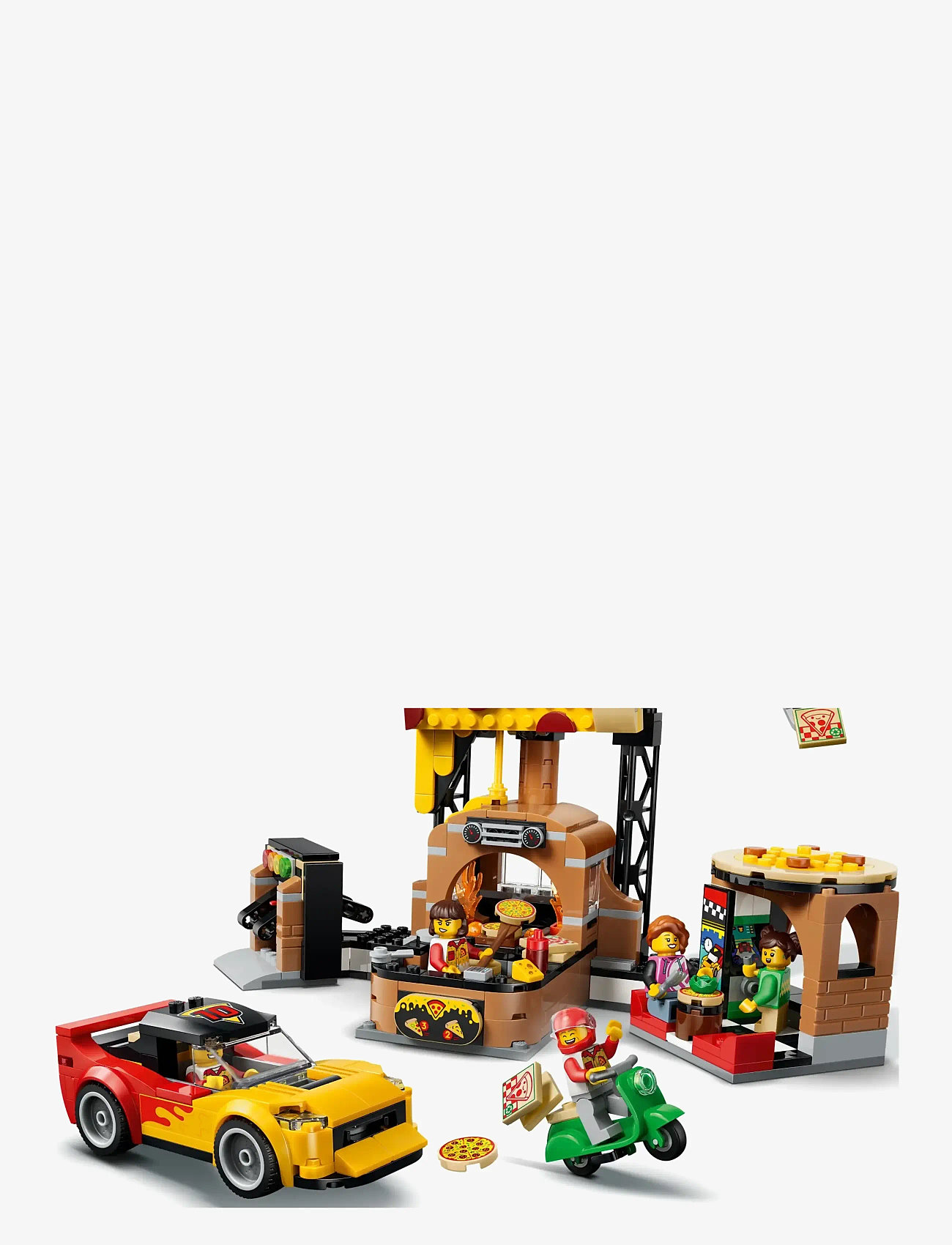 LEGO - Pizza Delivery Experience with Vehicles 60496 - multi - 1