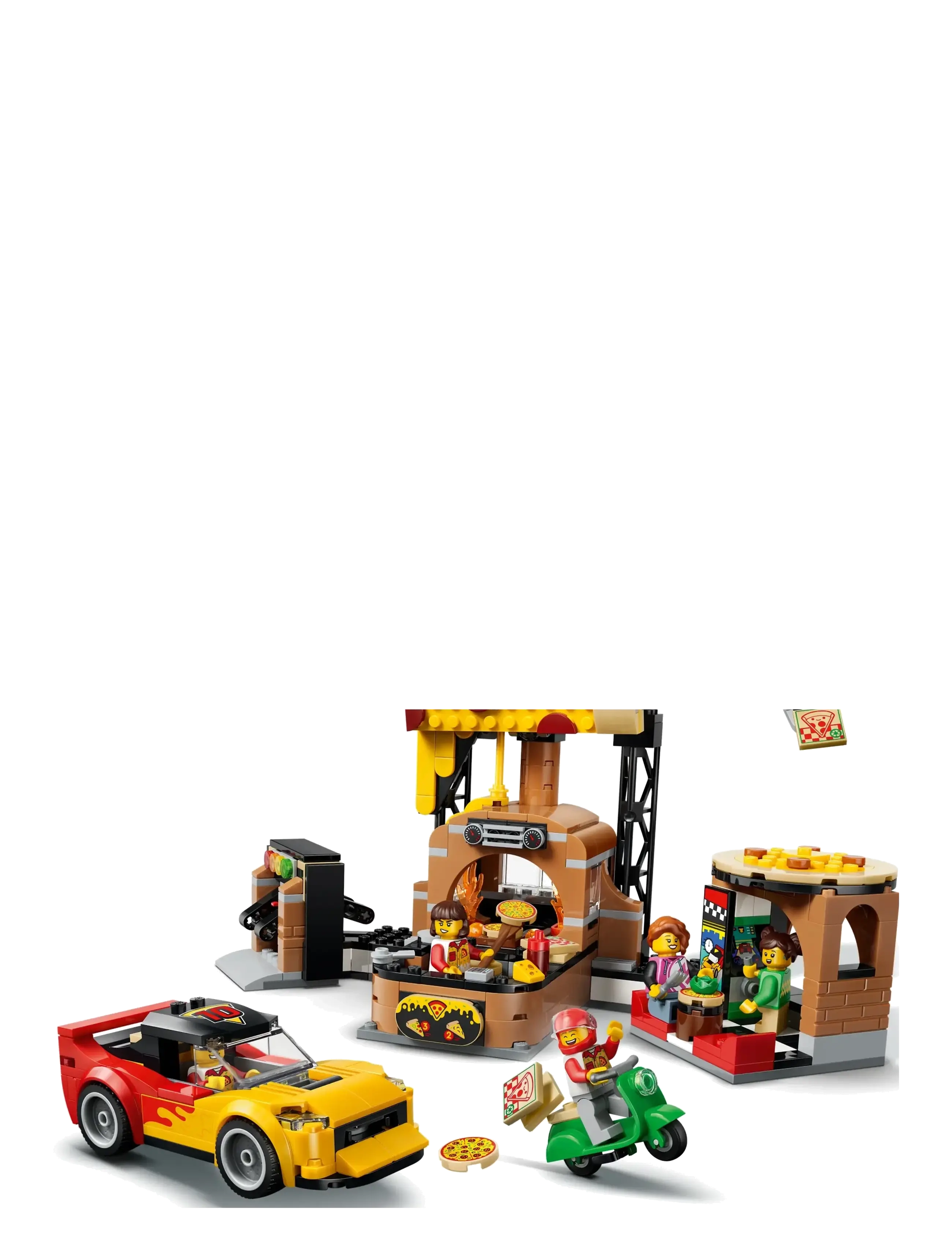 LEGO - Pizza Delivery Experience with Vehicles 60496 - lego city - multi - 1