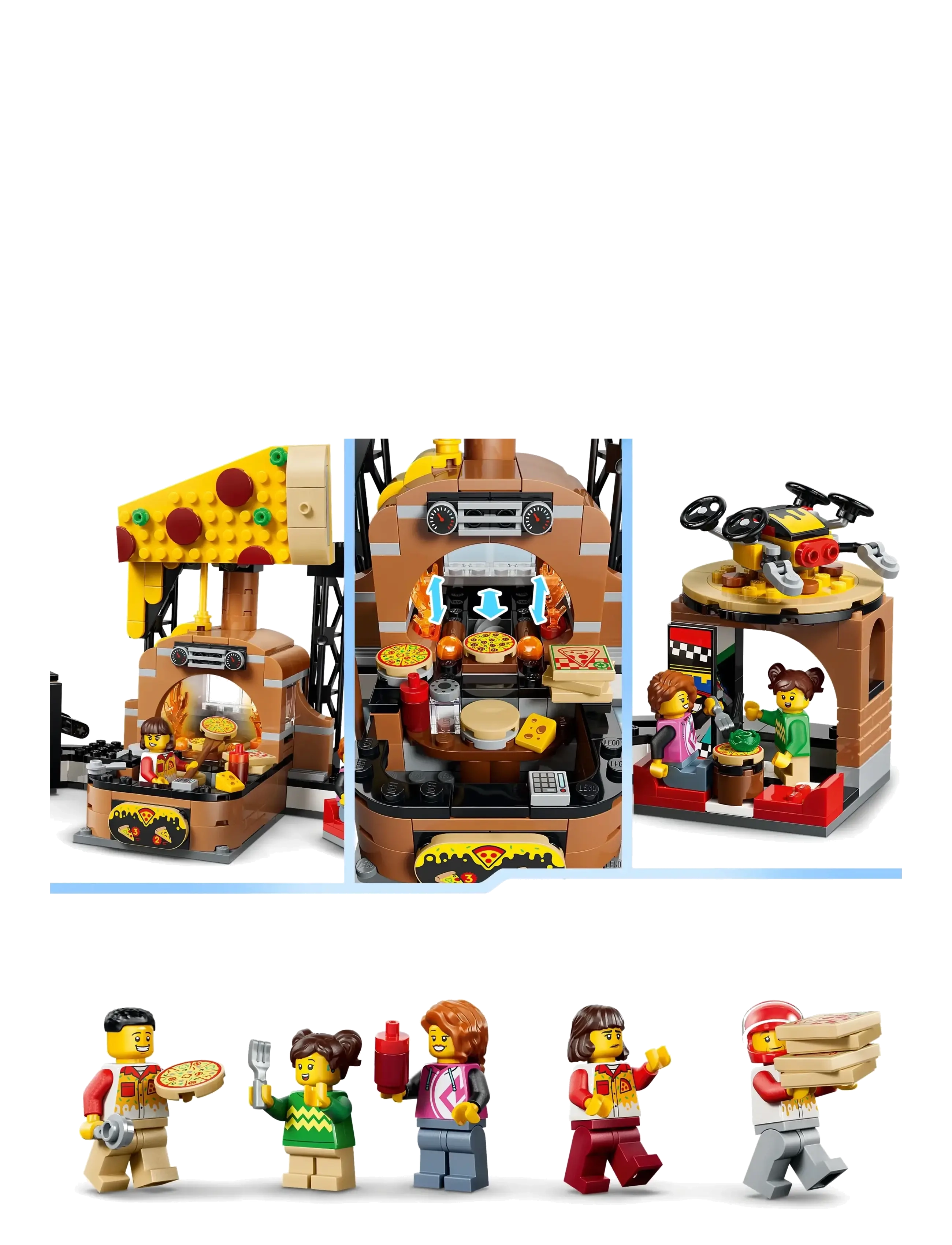 LEGO - Pizza Delivery Experience with Vehicles 60496 - lego city - multi - 4