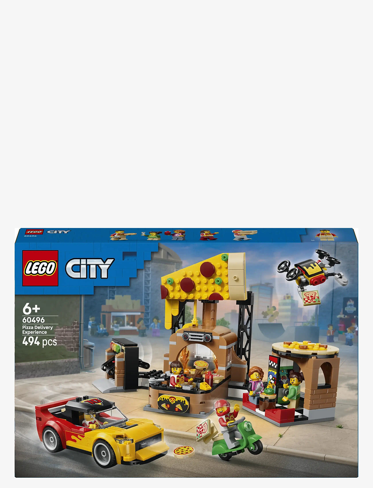 LEGO - Pizza Delivery Experience with Vehicles 60496 - multi - 5