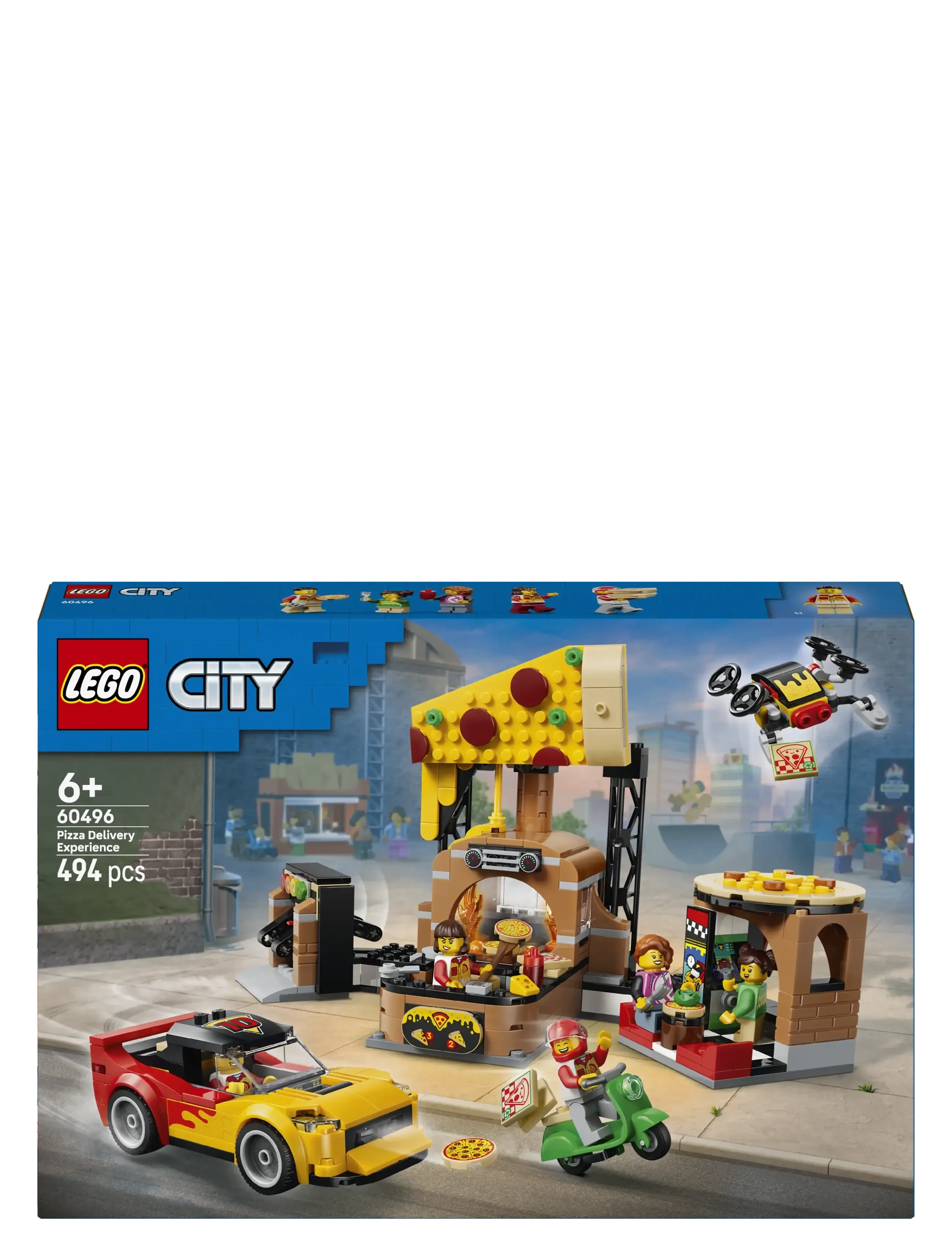 LEGO - Pizza Delivery Experience with Vehicles 60496 - lego city - multi - 5