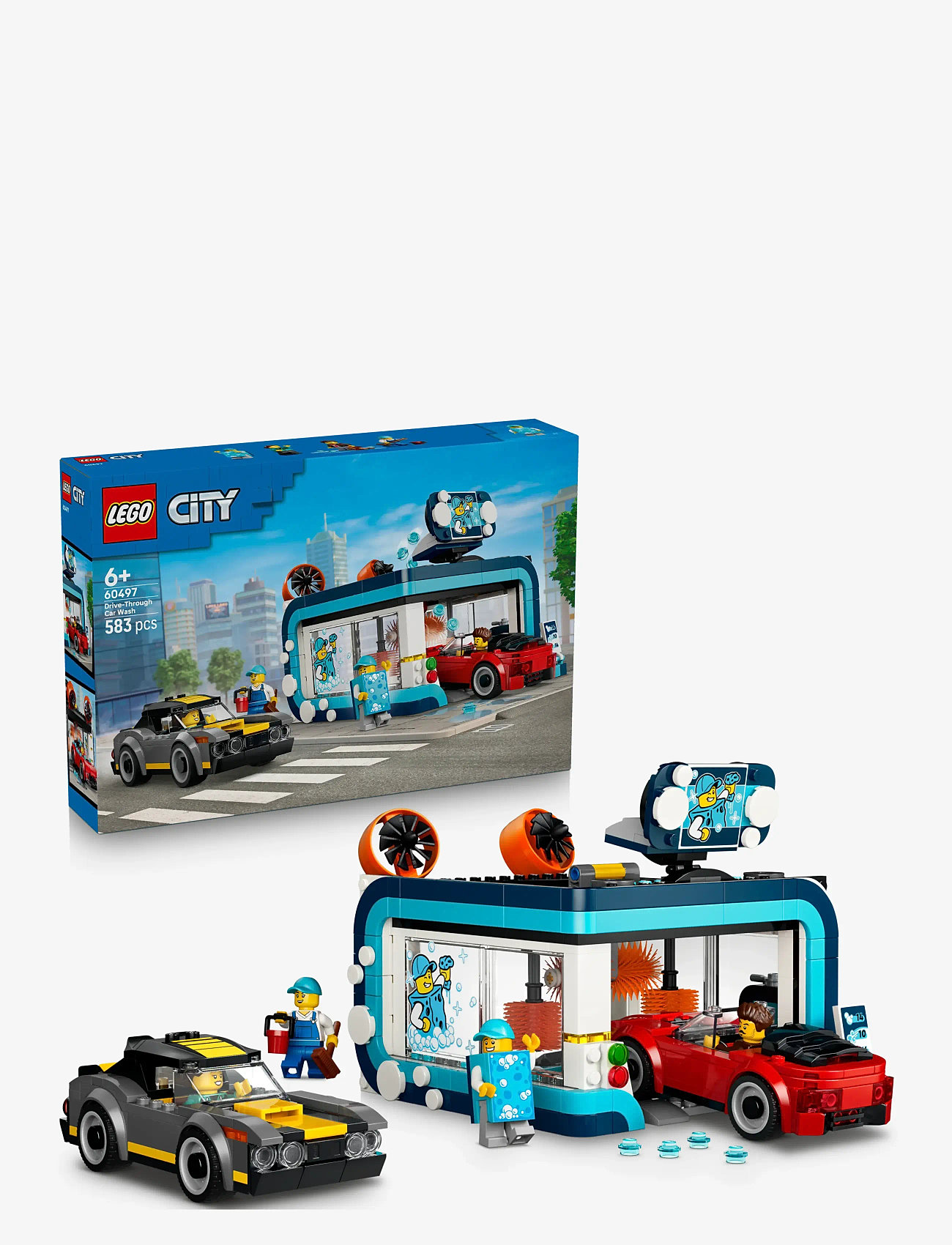 LEGO - Drive-Through Car Wash 60497 - lego city - multi - 0
