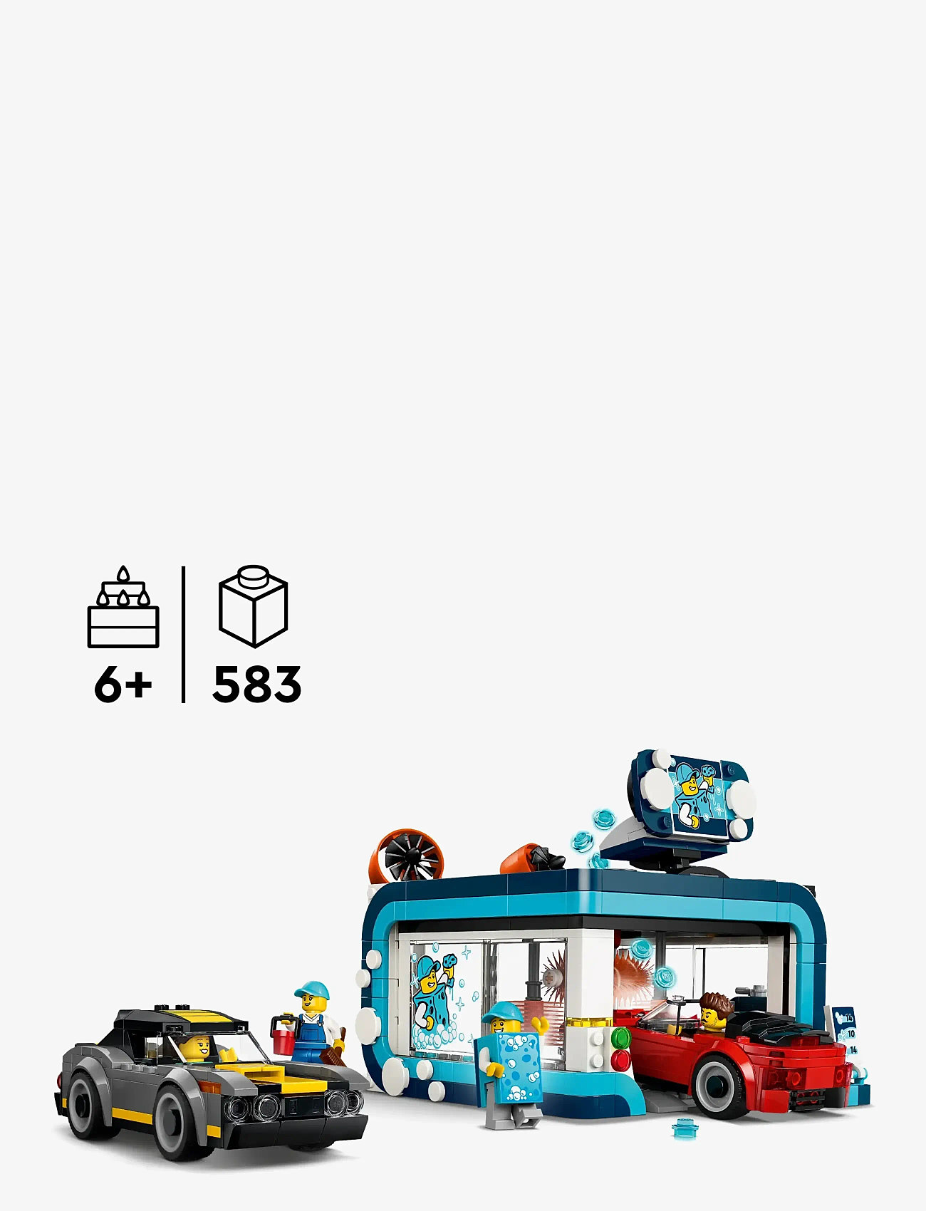 LEGO - Drive-Through Car Wash 60497 - lego city - multi - 1