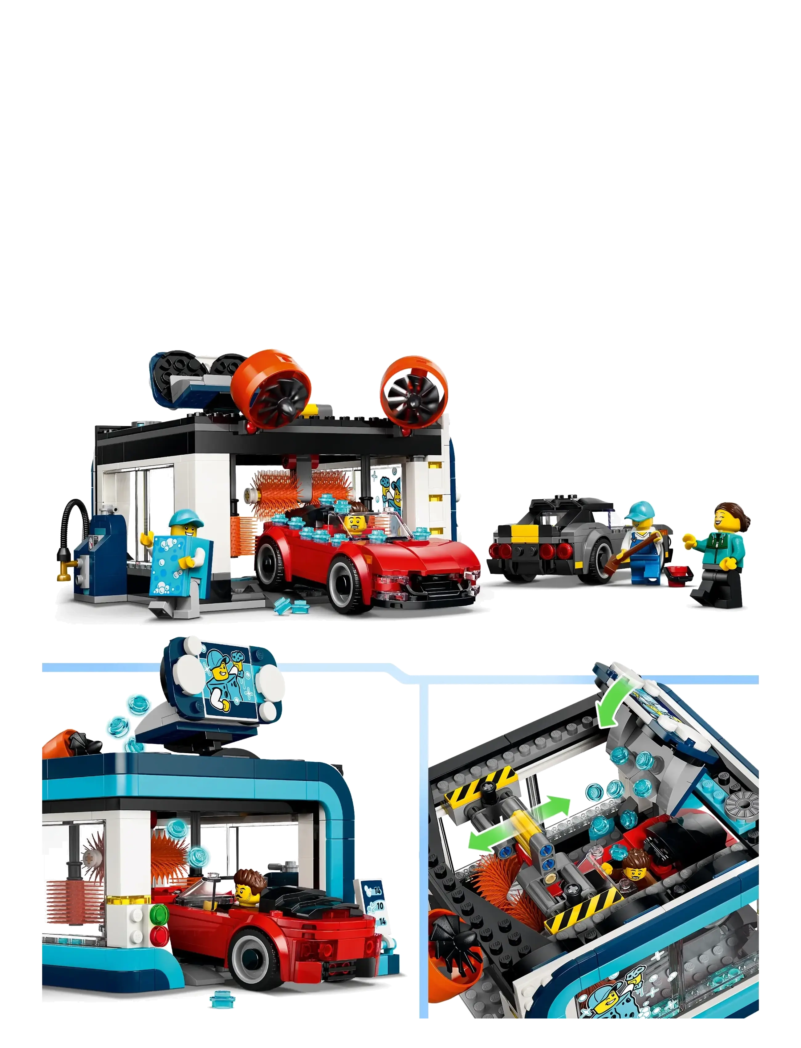 LEGO - Drive-Through Car Wash 60497 - lego city - multi - 3