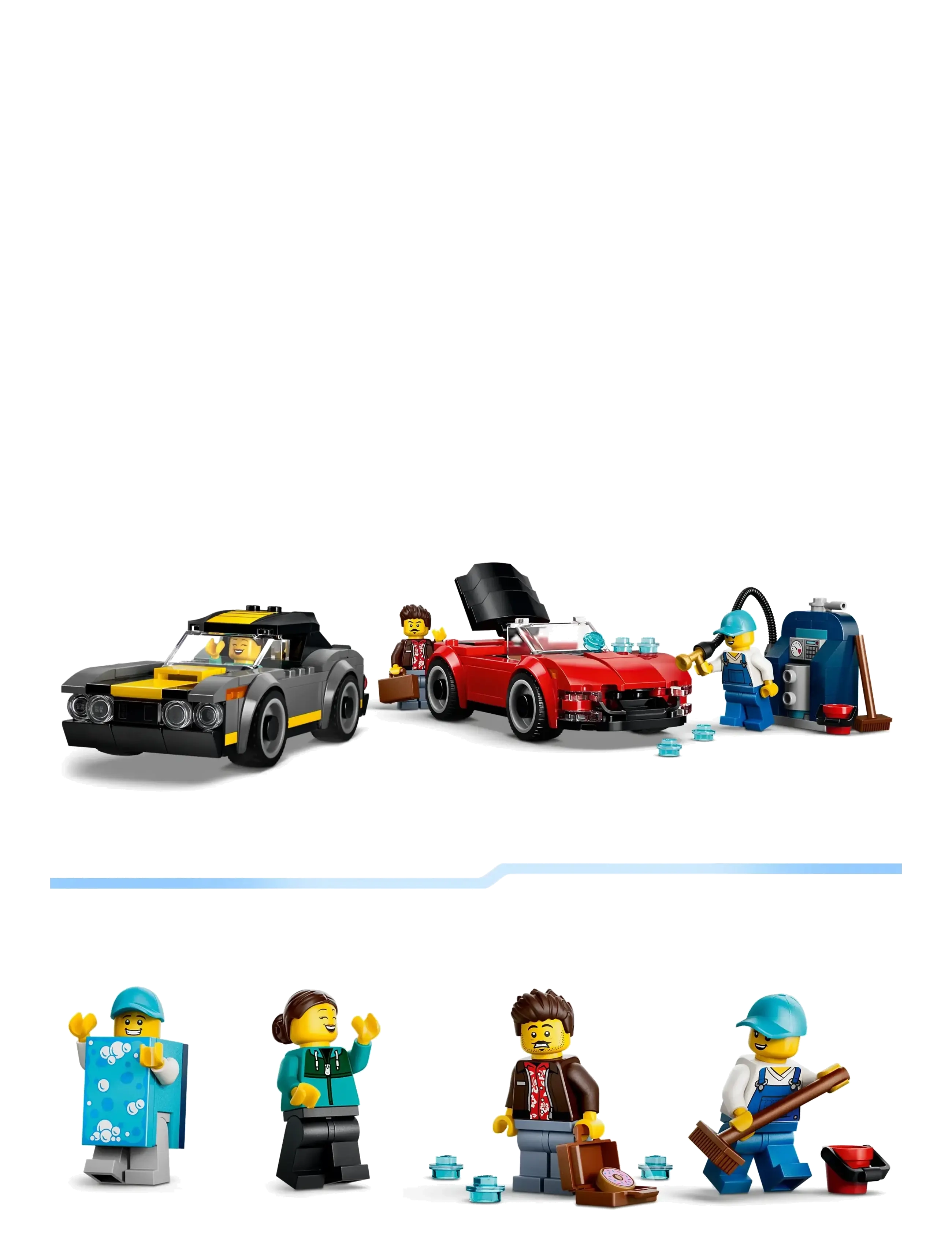 LEGO - Drive-Through Car Wash 60497 - lego city - multi - 4