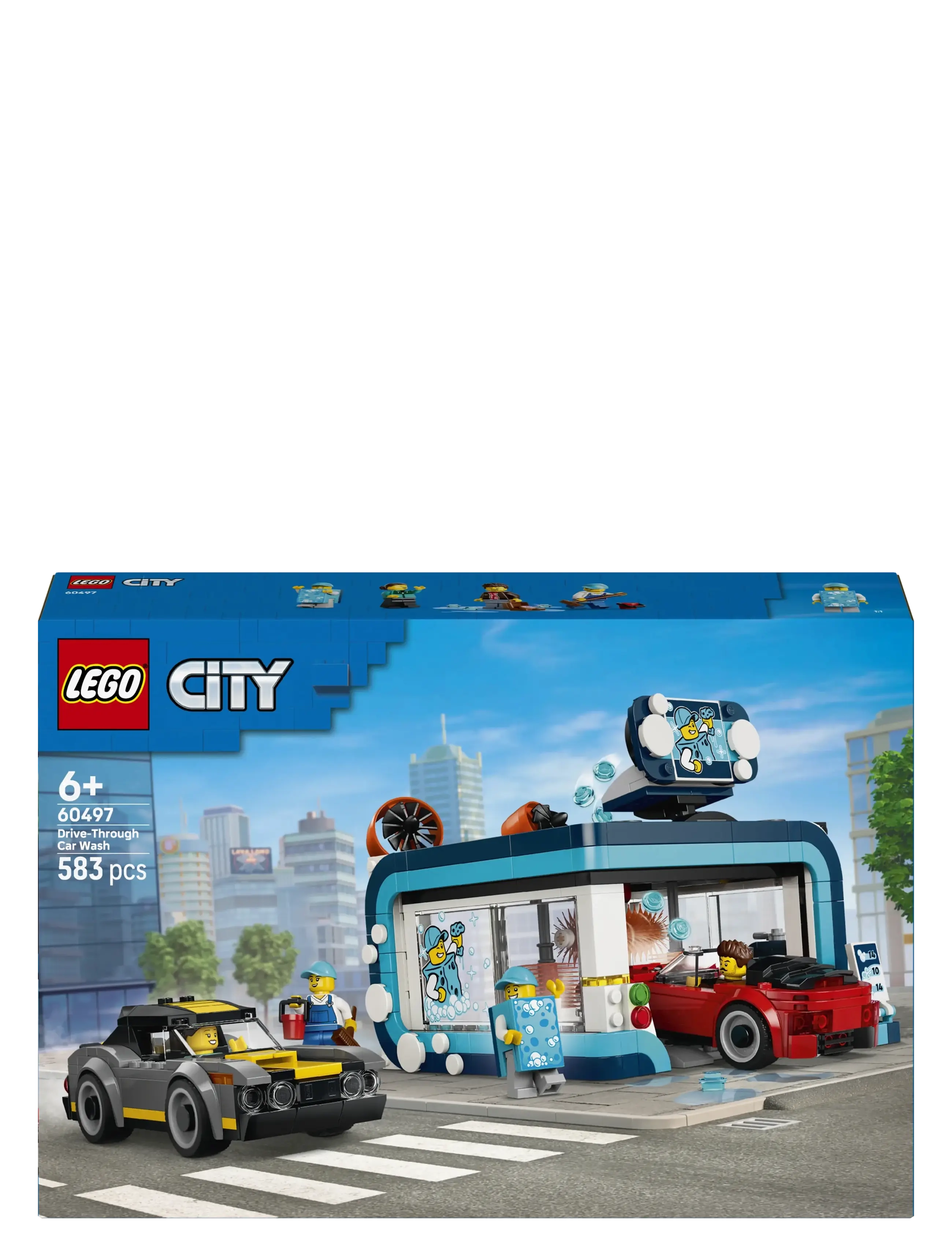 LEGO - Drive-Through Car Wash 60497 - lego city - multi - 5