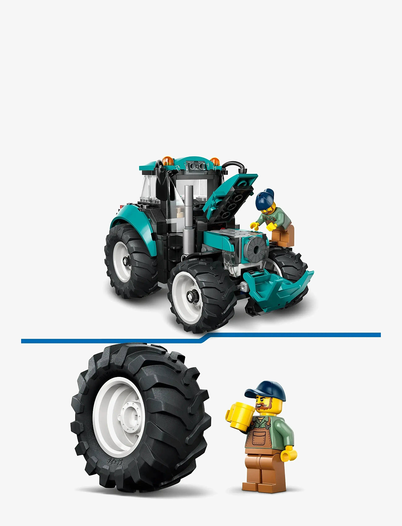 LEGO - Traktor 60498 - lego city - multi - 4