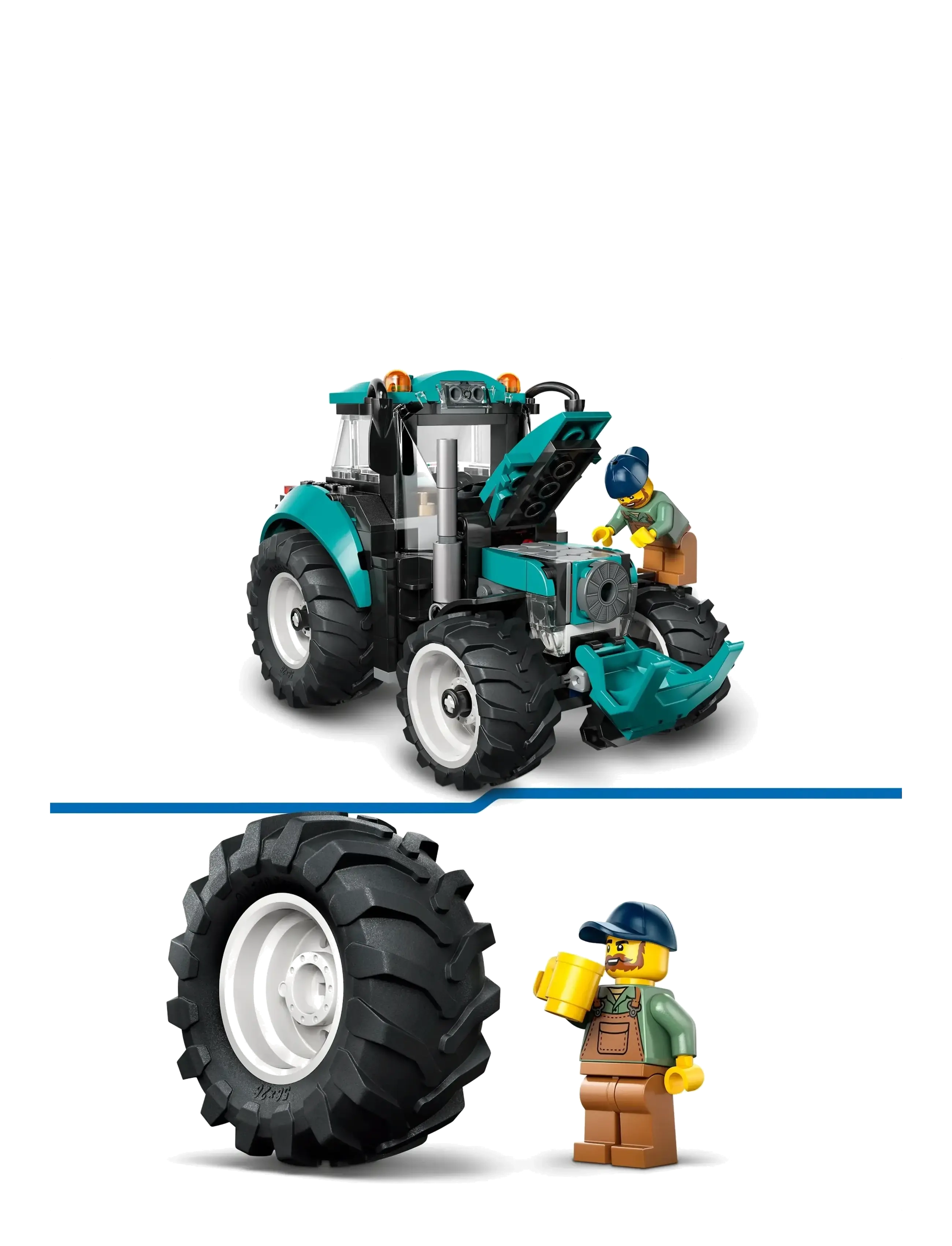 LEGO - Traktor 60498 - lego city - multi - 4