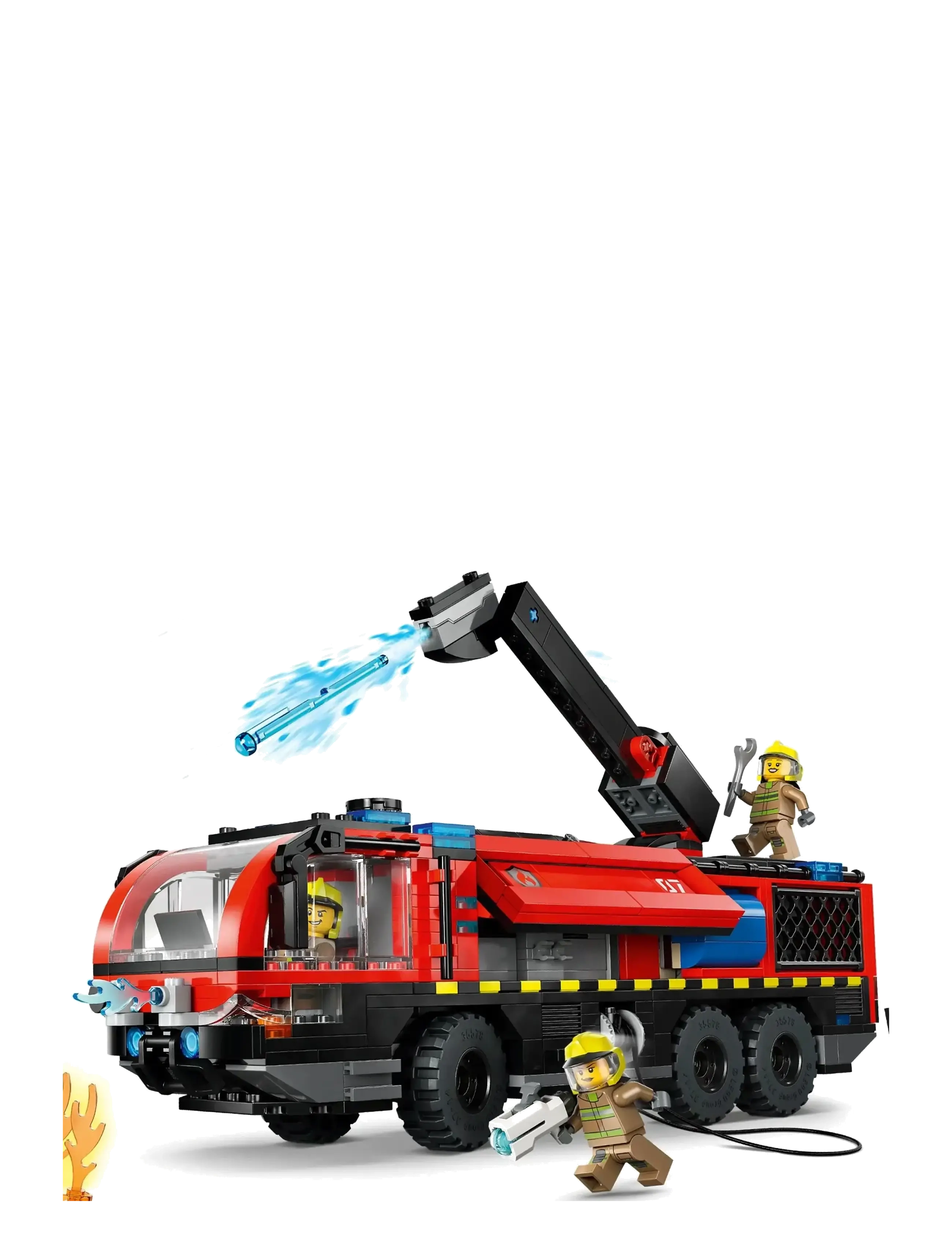 LEGO - City Airport Fire Engine - Toy Truck Building Set 60499 - lego city - multi - 1