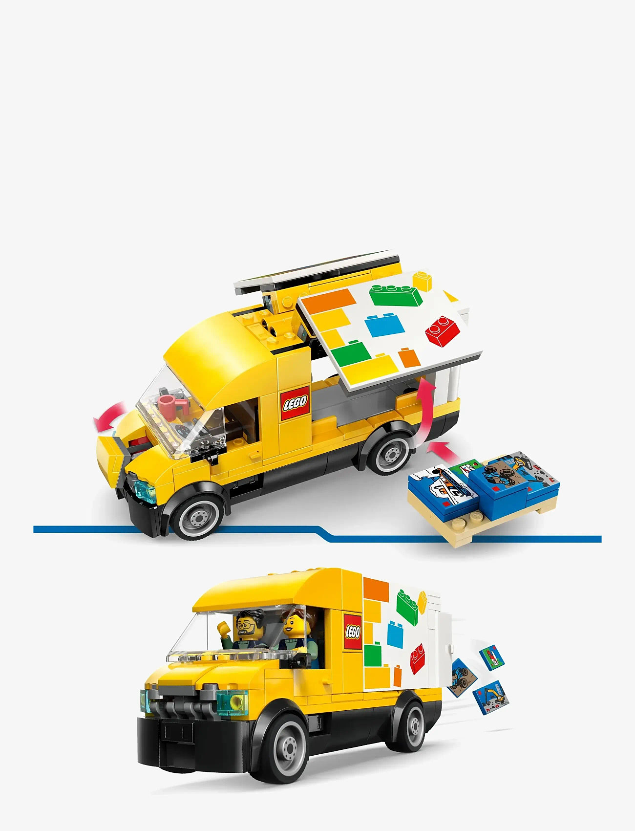 LEGO - City: The LEGO Van - Toy Building Set for Kids 60500 - lego city - multi - 3