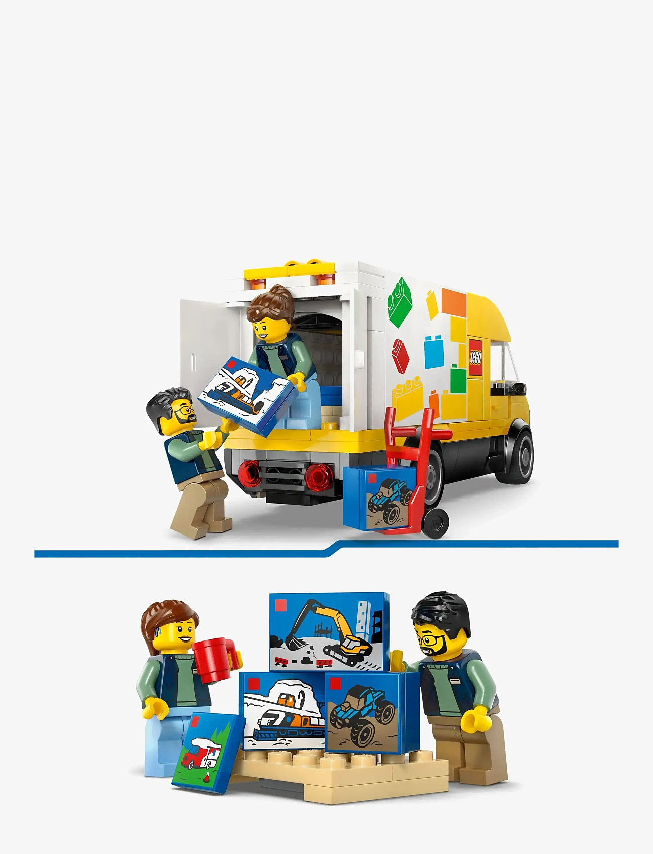 LEGO - City: The LEGO Van - Toy Building Set for Kids 60500 - lego city - multi - 4
