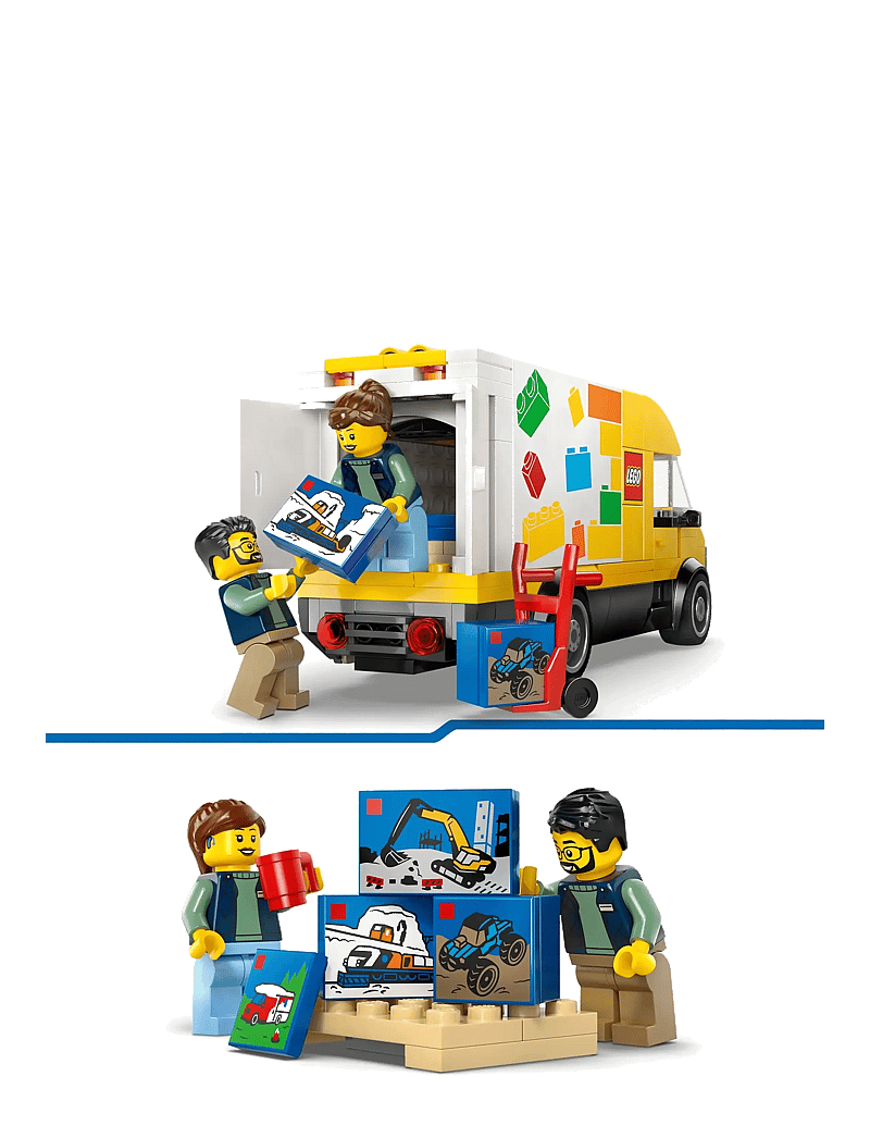 LEGO - City: The LEGO Van - Toy Building Set for Kids 60500 - lego city - multi - 4