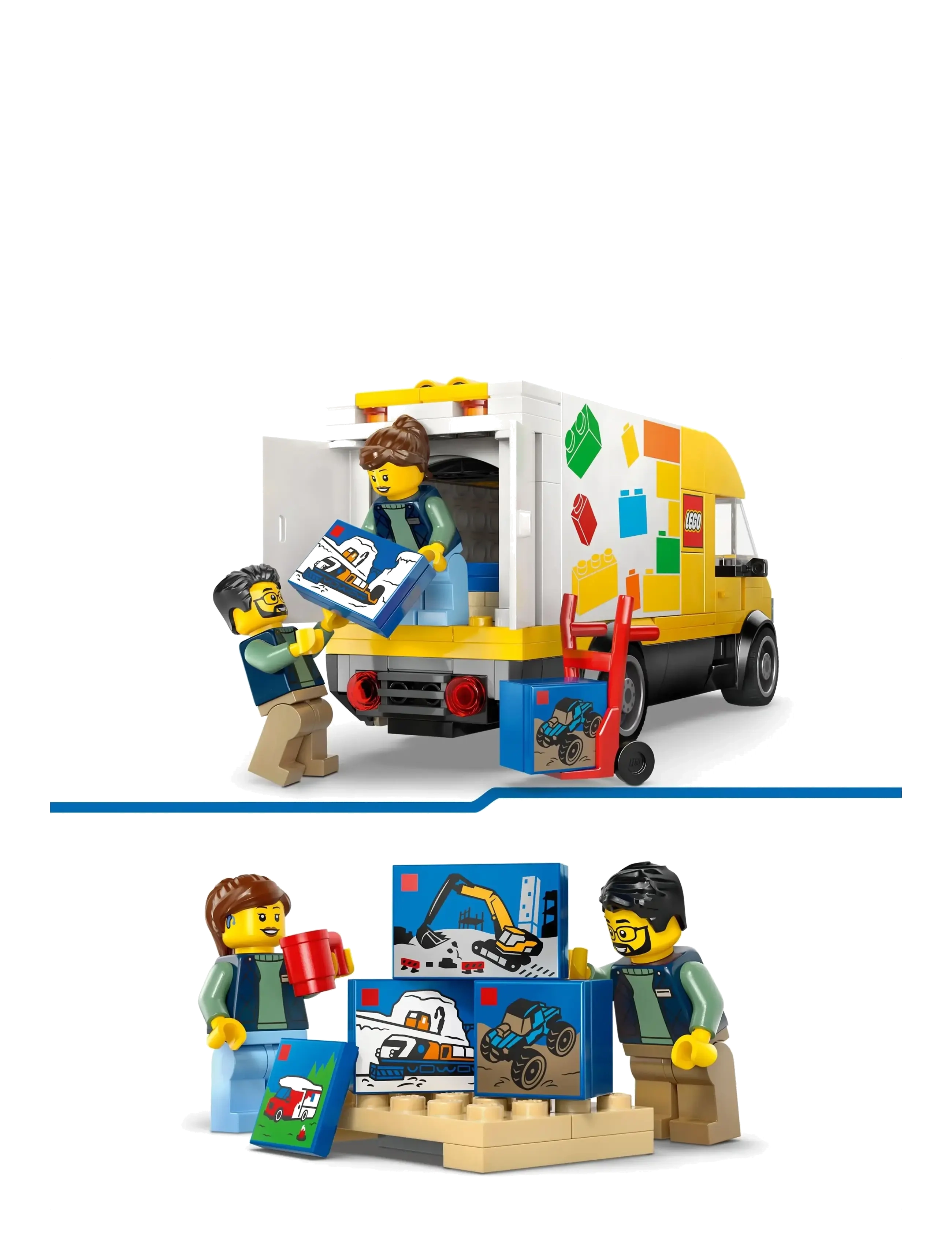 LEGO - City: The LEGO Van - Toy Building Set for Kids 60500 - lego city - multi - 4