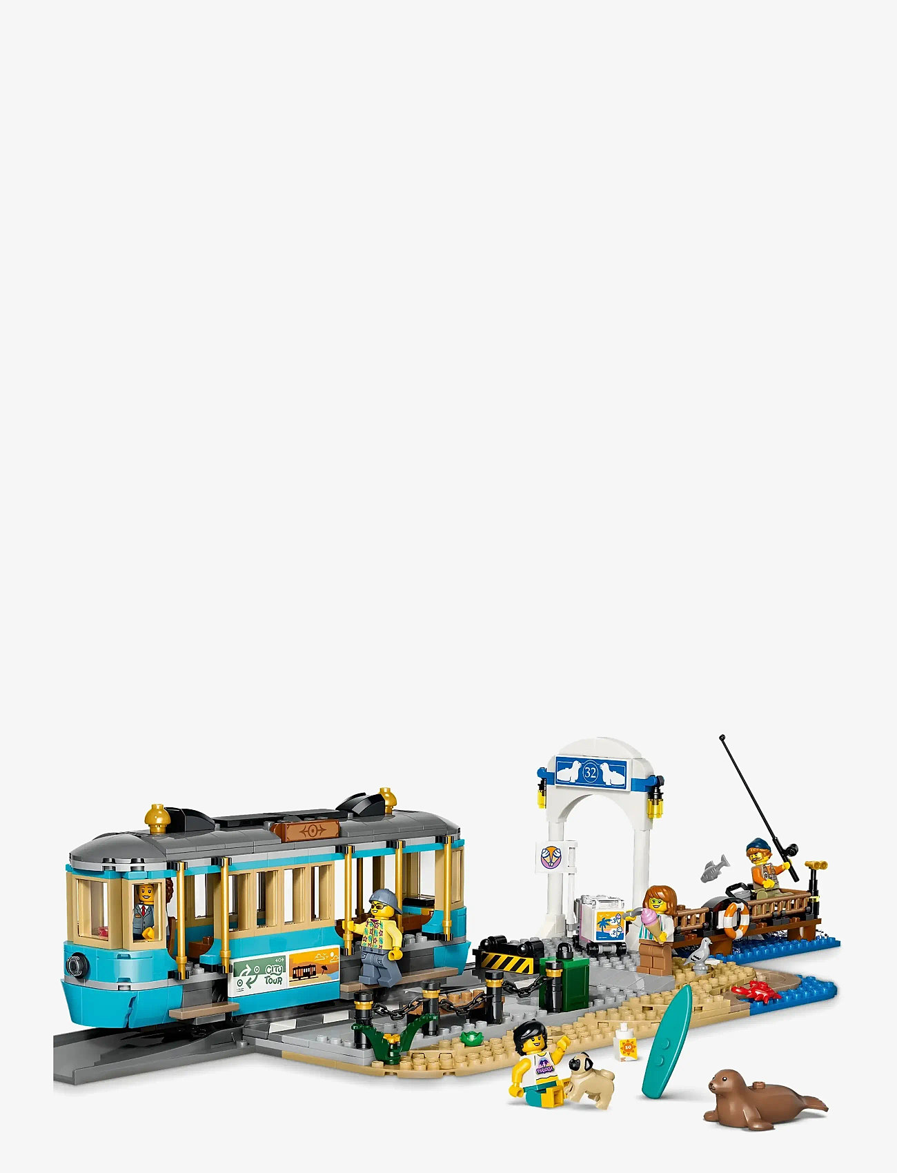 LEGO - Classic Beach Streetcar 60506 - lego city - multi - 1