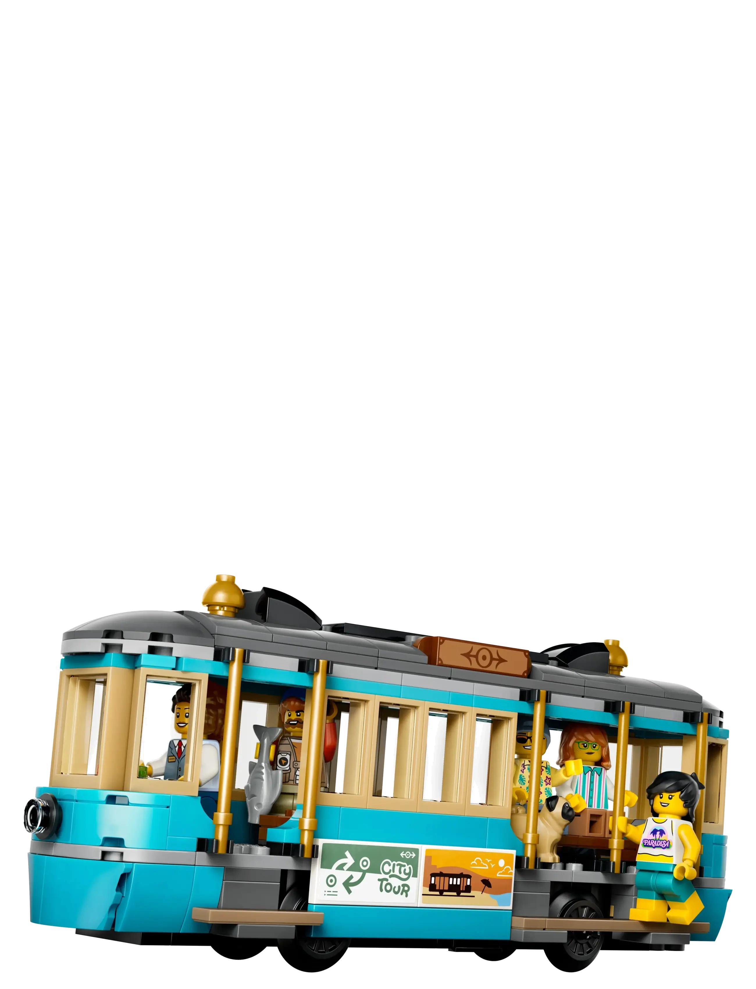 LEGO - Classic Beach Streetcar 60506 - lego city - multi - 2