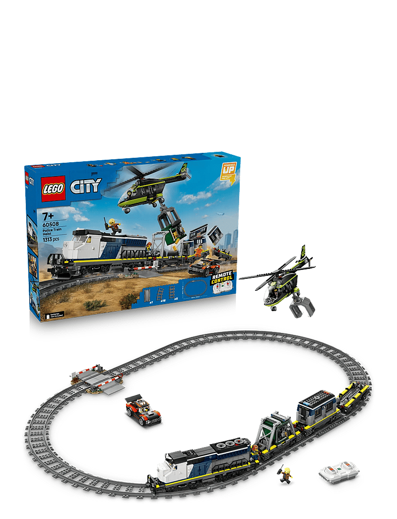 LEGO - Police Train Heist 60508 - lego city - multi - 0