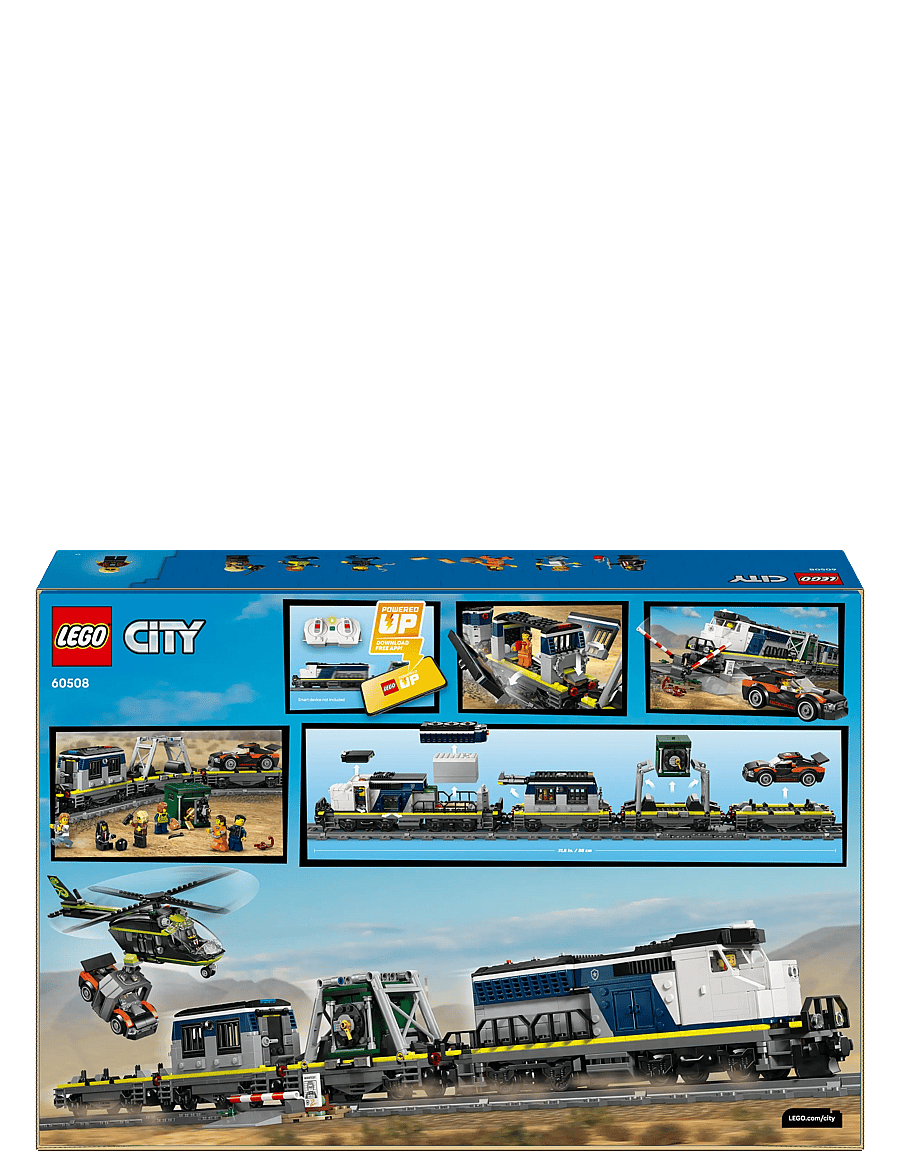 LEGO - City Police Train Heist - Toy Train Set 60508 - lego city - multi - 2