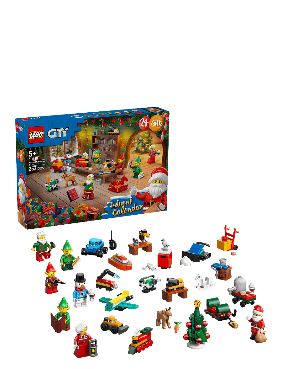 LEGO - City Advent Calendar 2026 Santa’s Workshop Toy 60510 - lego city - multi - 0