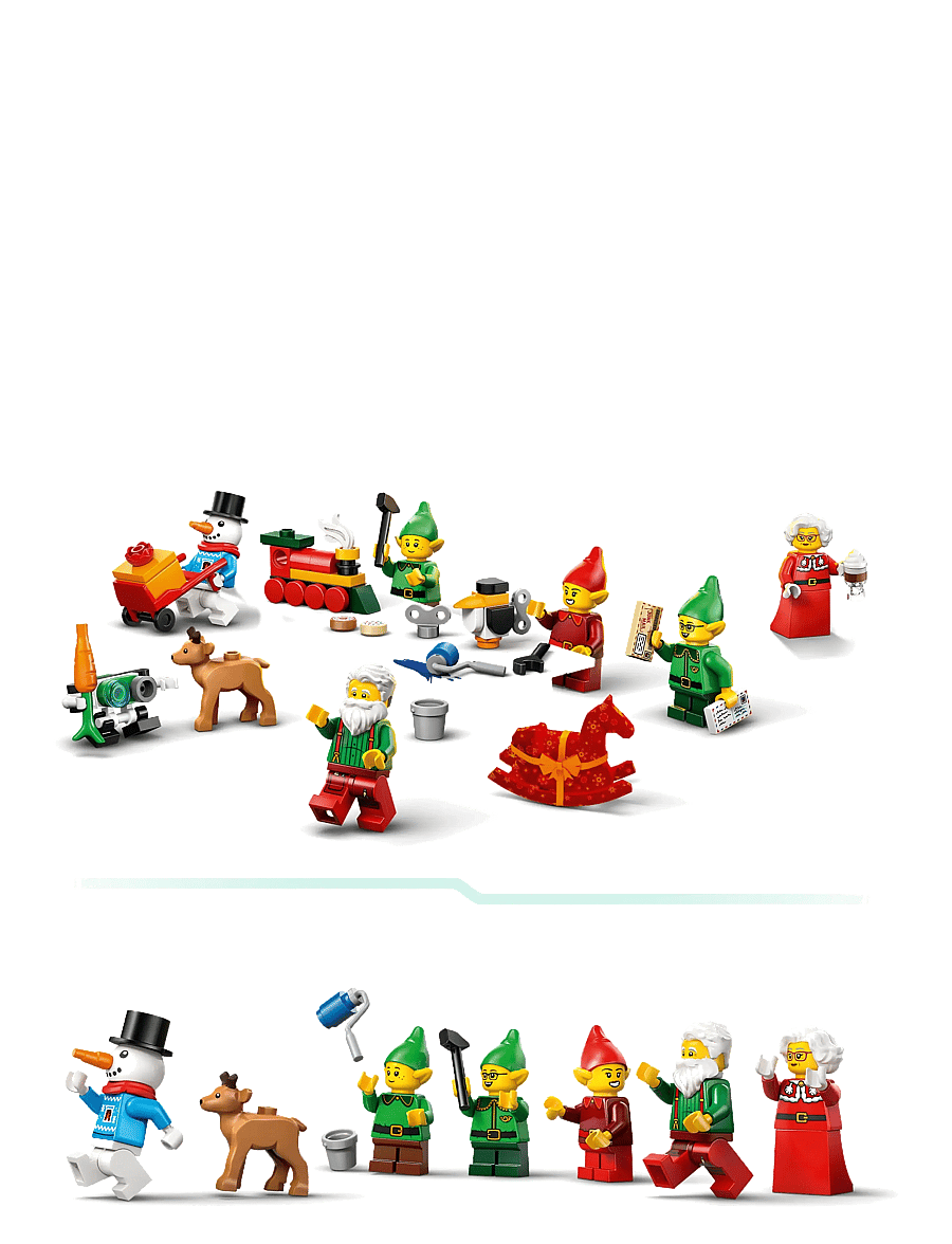 LEGO - City Advent Calendar 2026 Santa’s Workshop Toy 60510 - lego city - multi - 1