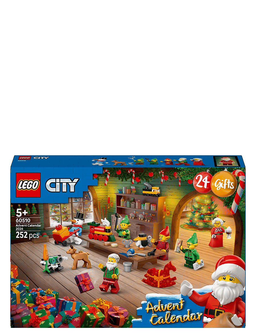 LEGO - City Advent Calendar 2026 Santa’s Workshop Toy 60510 - lego city - multi - 3