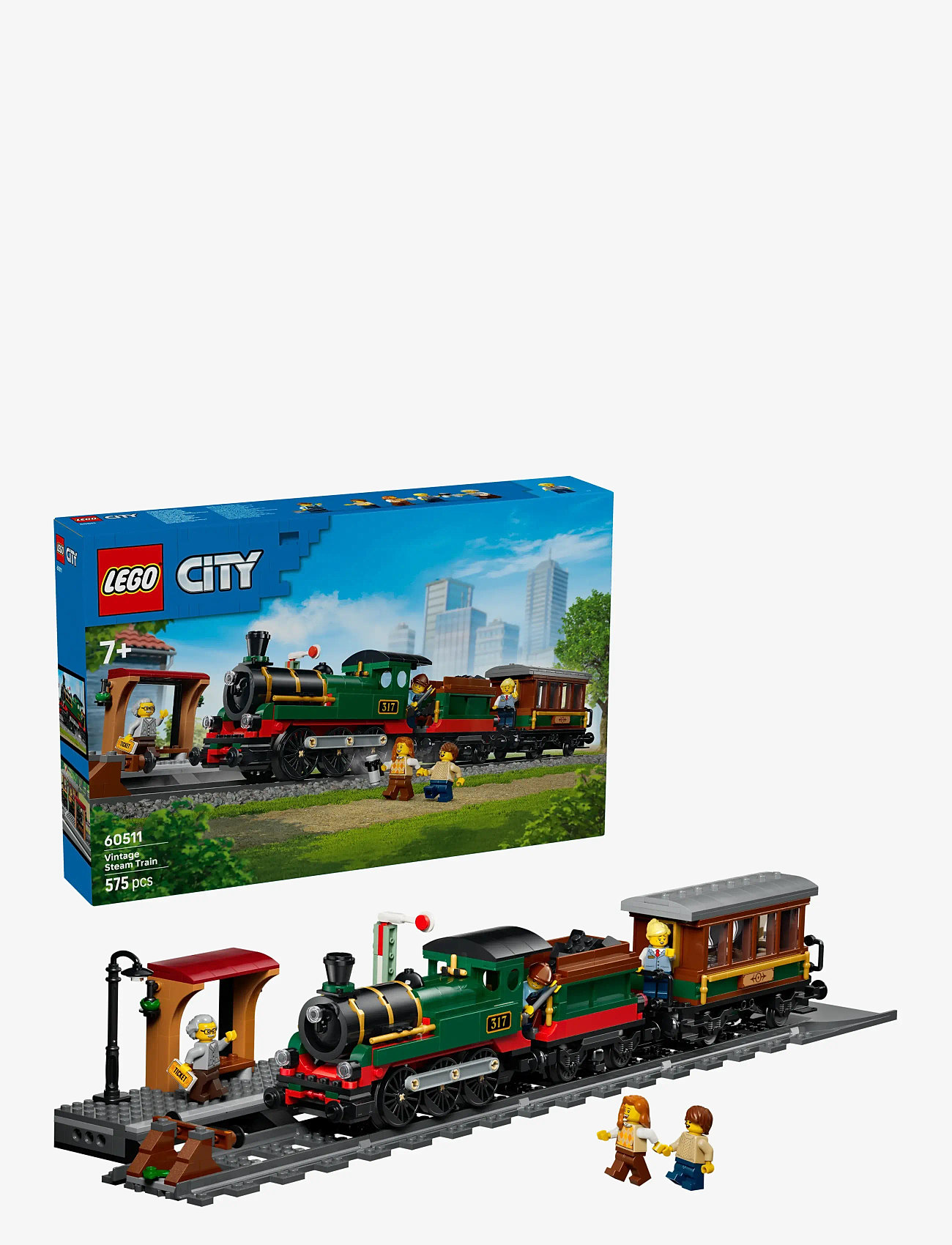 LEGO - Vintage Steam Train 60511 - lego city - multi - 0