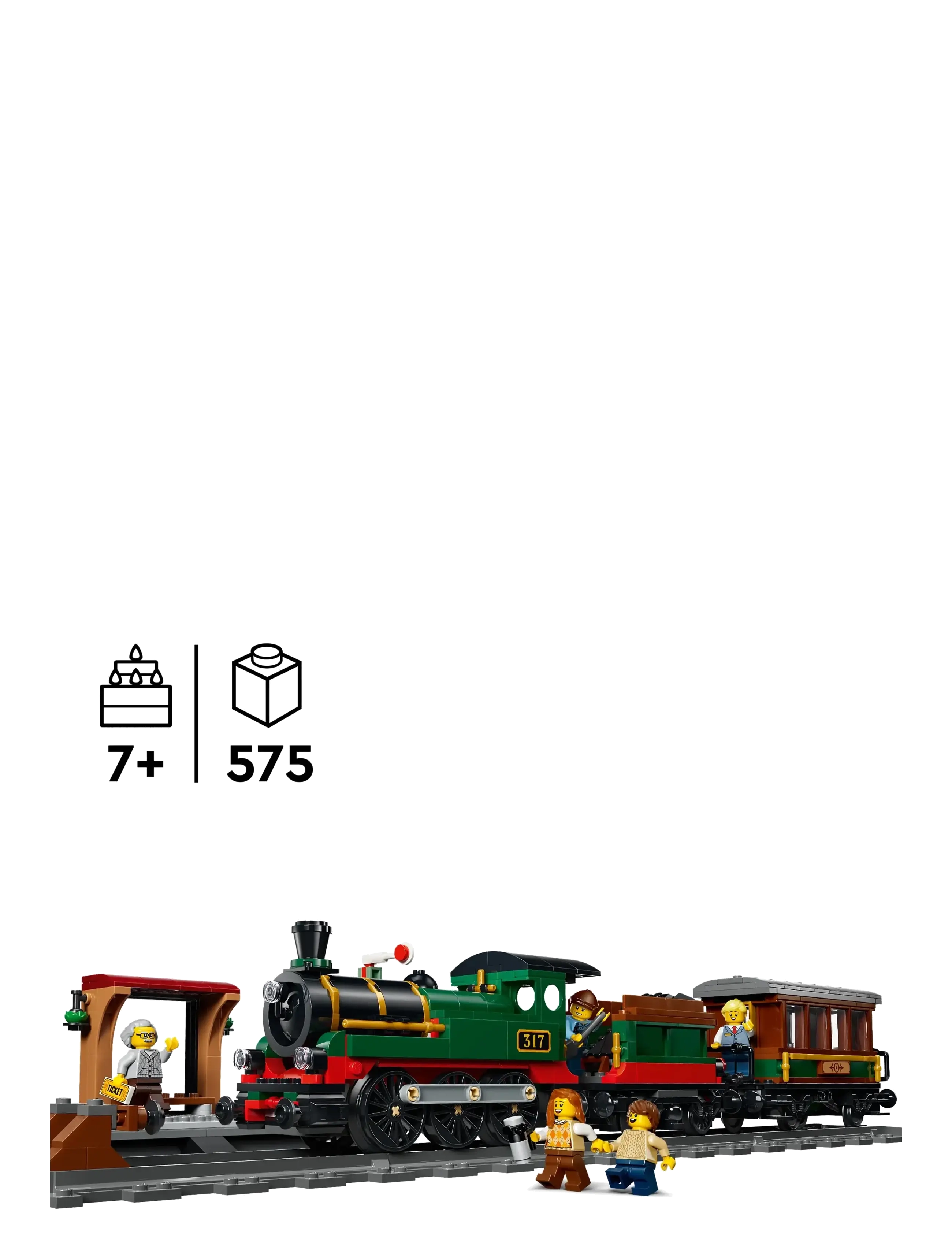 LEGO - Vintage Steam Train 60511 - lego city - multi - 1