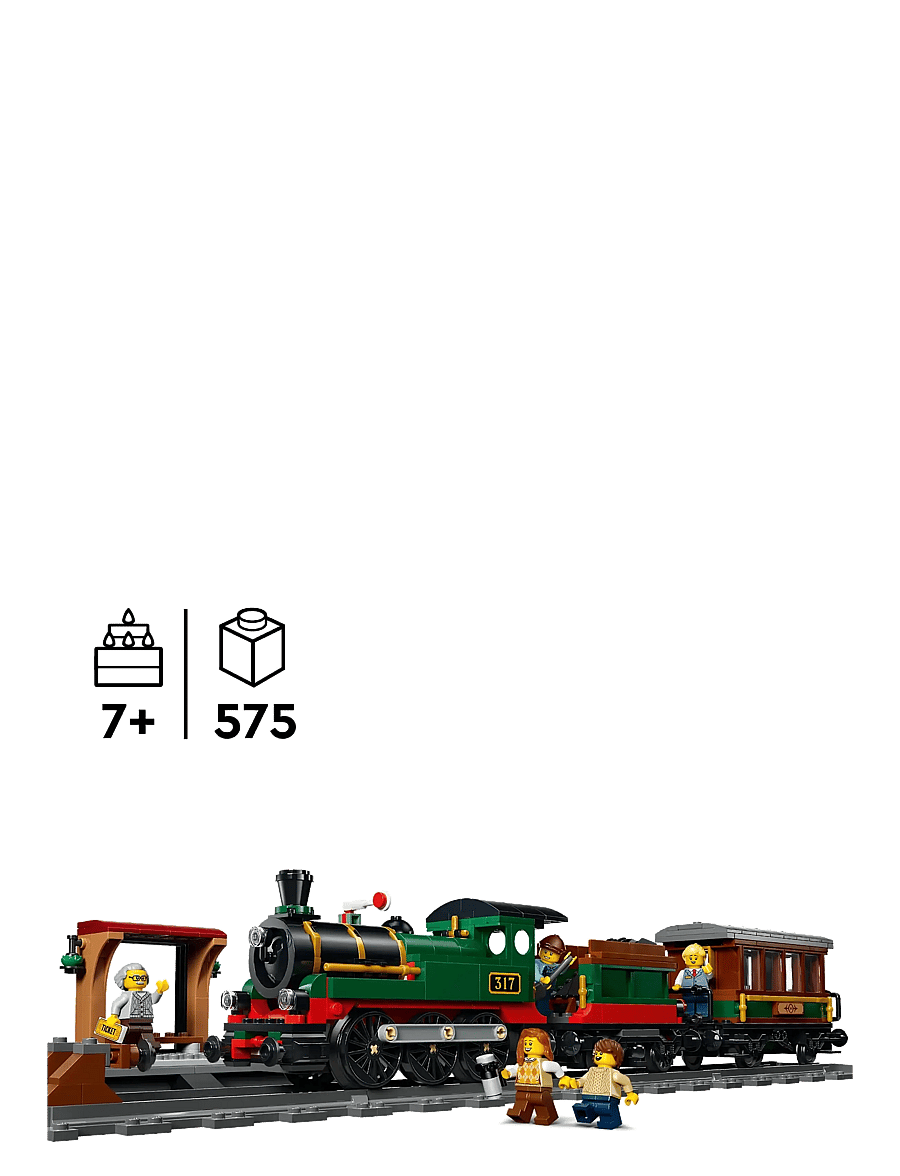LEGO - City Vintage Steam Train - Toy Building Set 60511 - lego city - multi - 1
