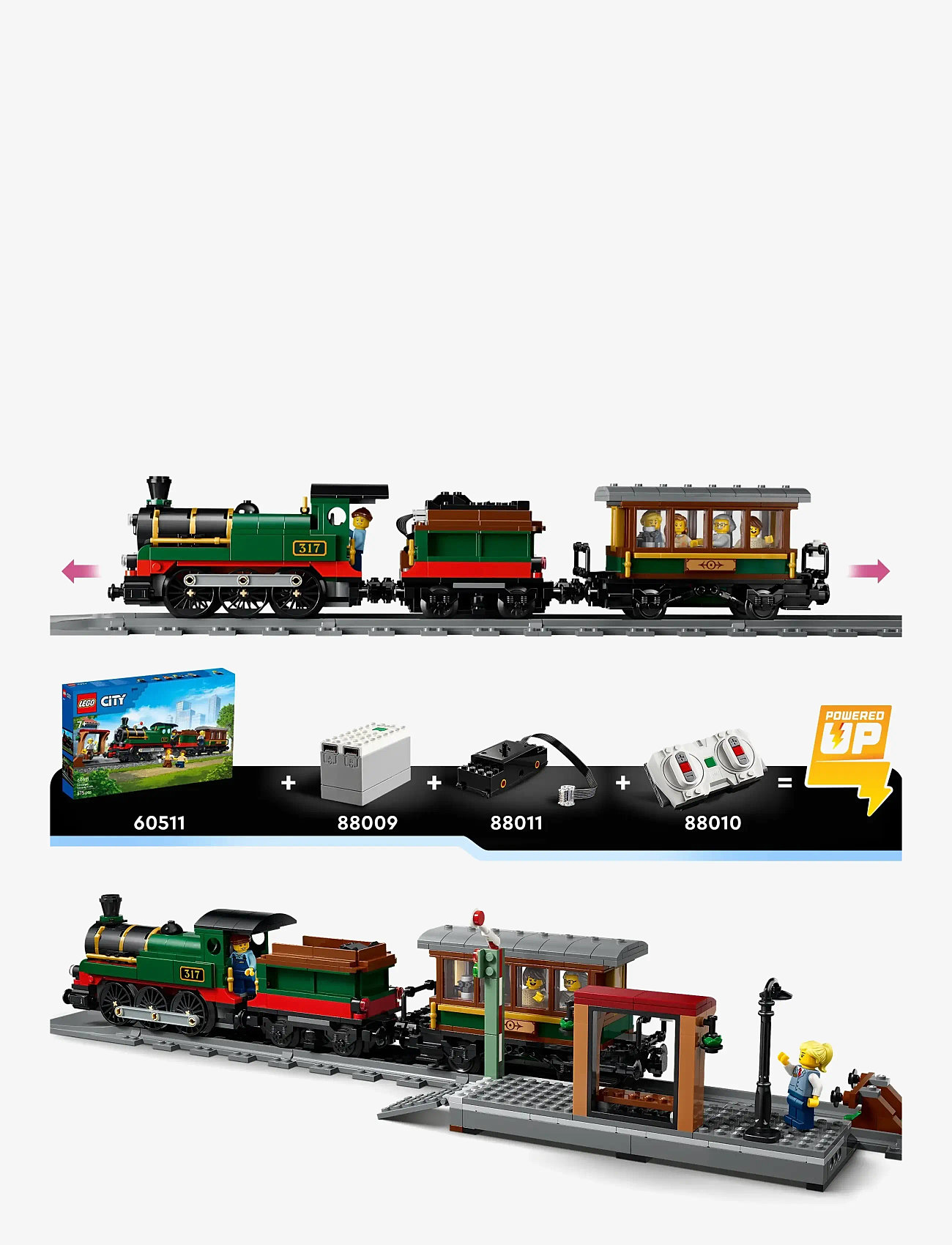 LEGO - Vintage Steam Train 60511 - lego city - multi - 2