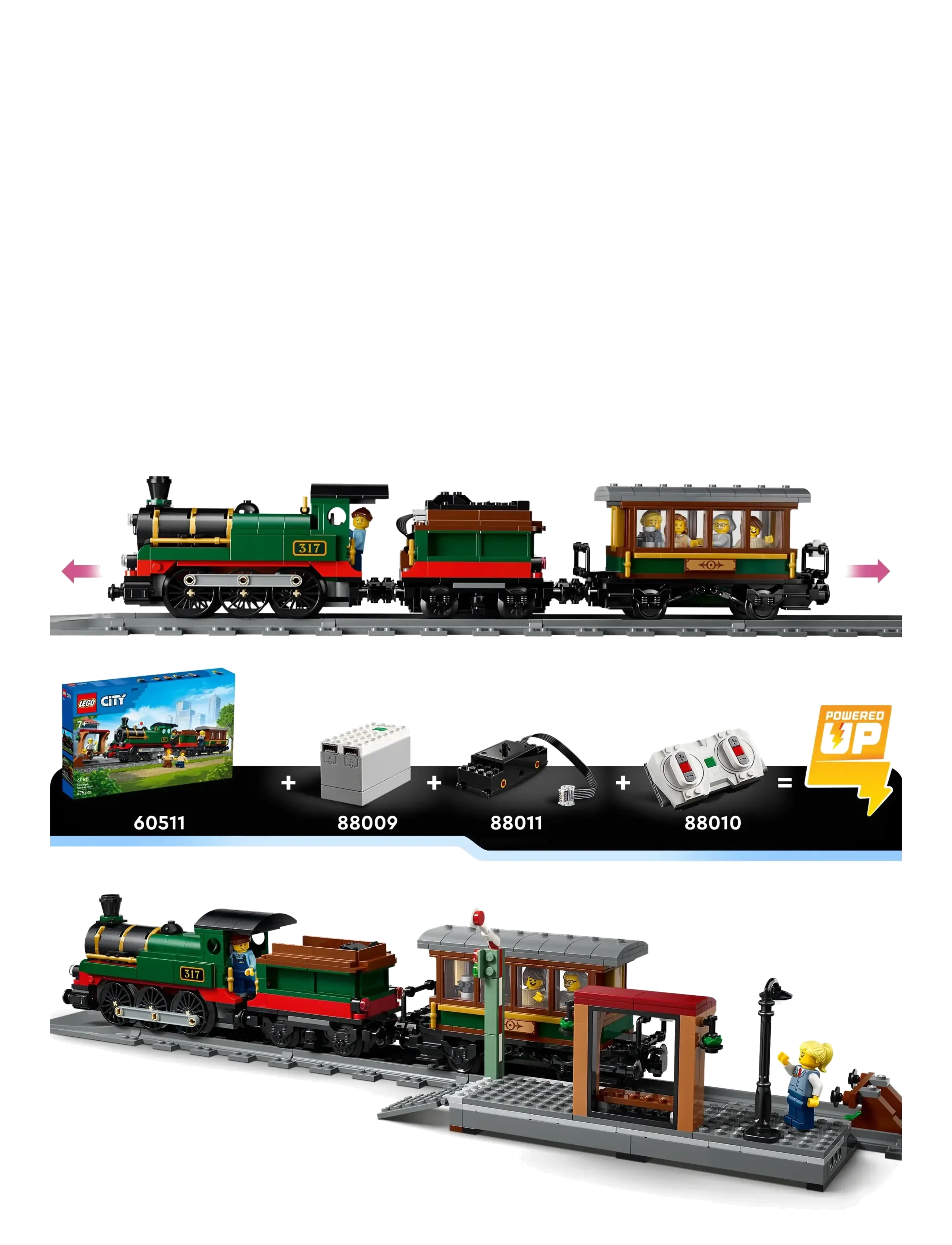LEGO - Vintage Steam Train 60511 - lego city - multi - 2