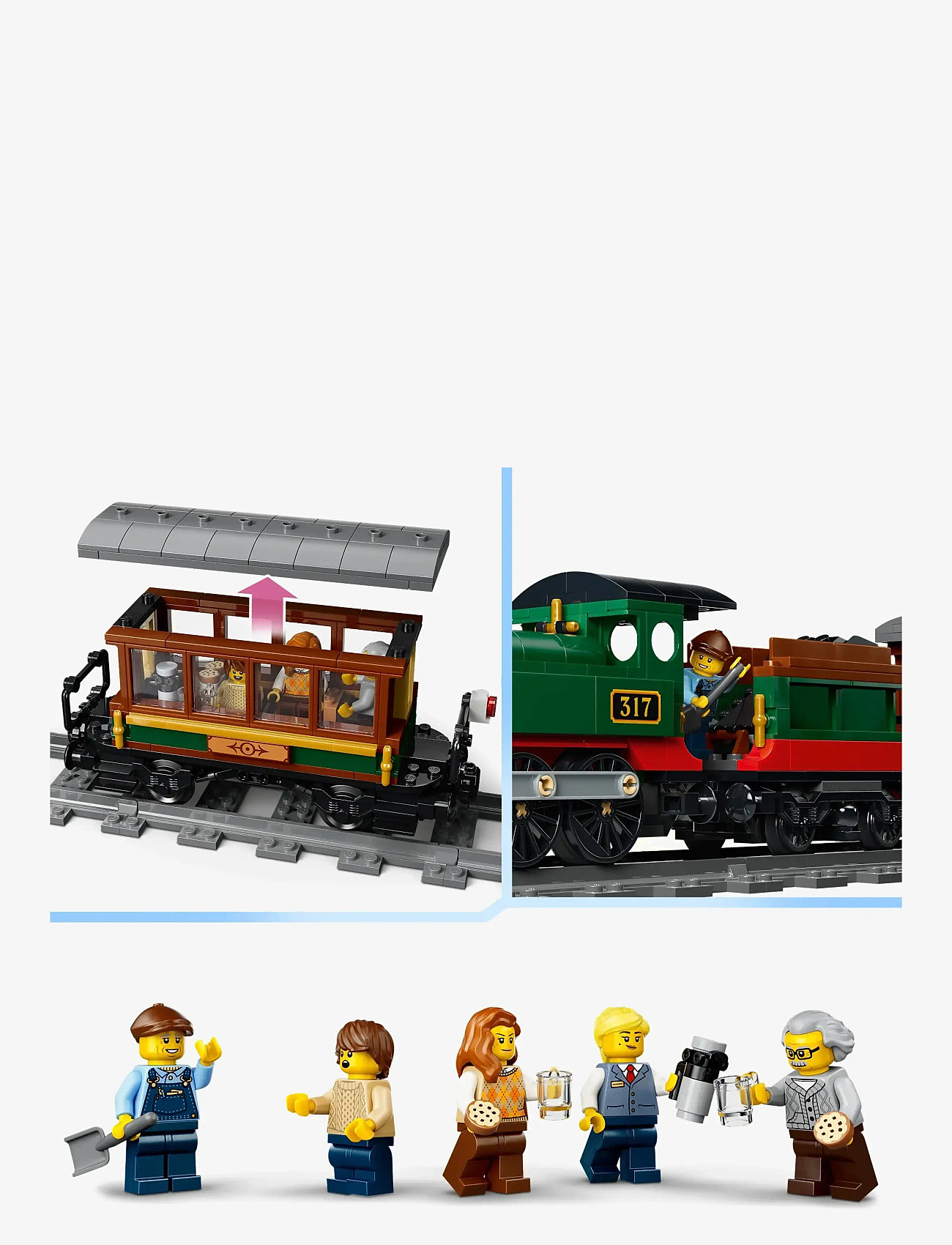 LEGO - Vintage Steam Train 60511 - lego city - multi - 3