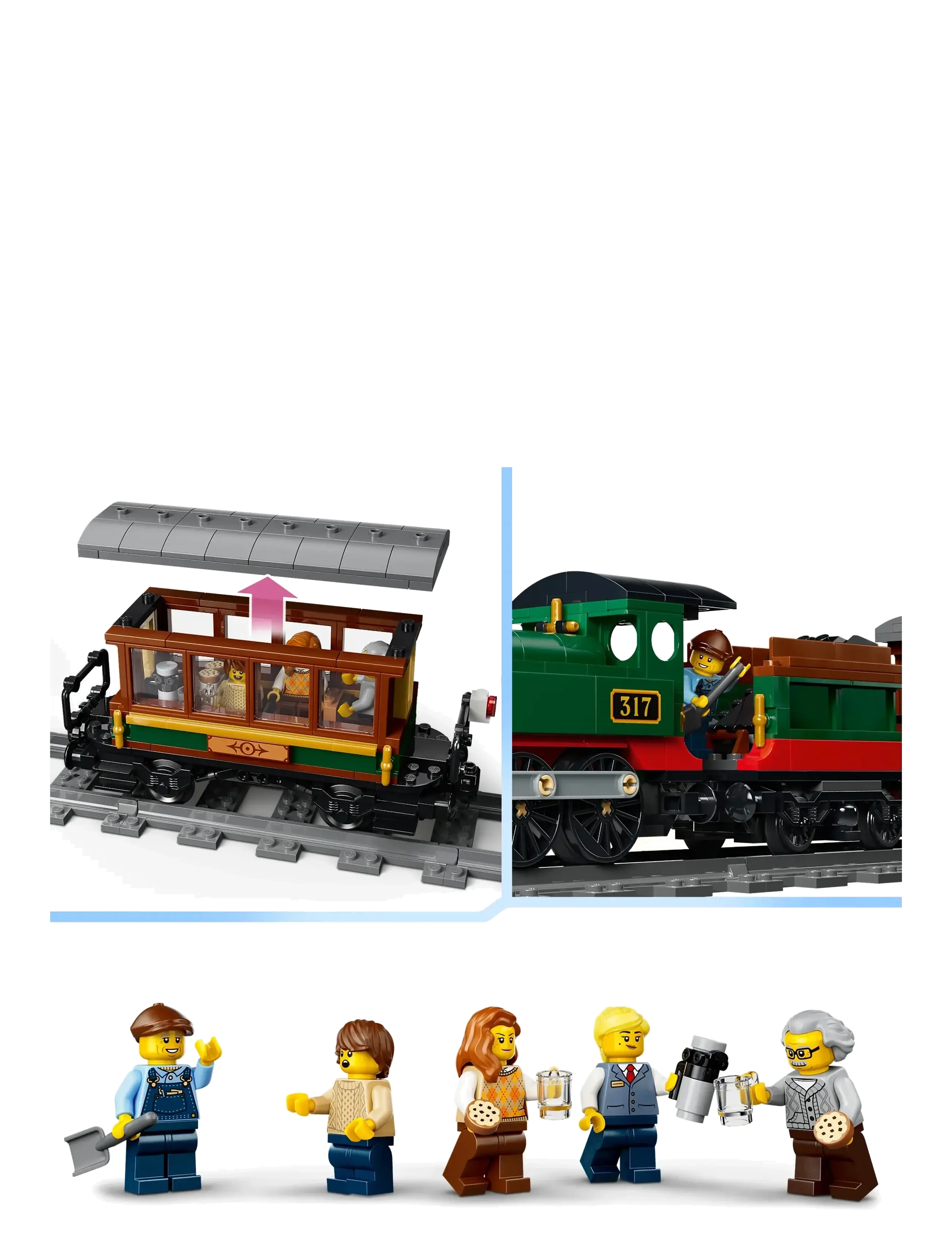 LEGO - Vintage Steam Train 60511 - lego city - multi - 3