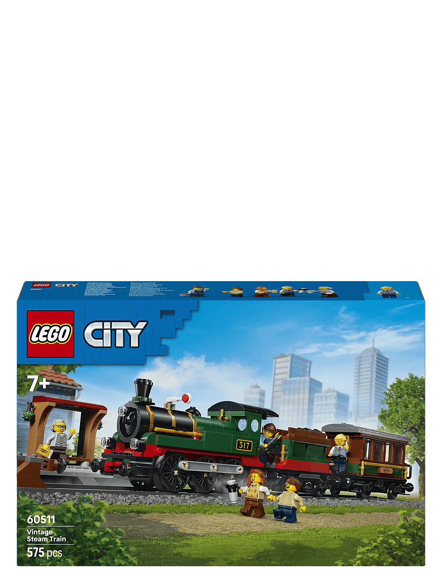 LEGO - City Vintage Steam Train - Toy Building Set 60511 - lego city - multi - 4
