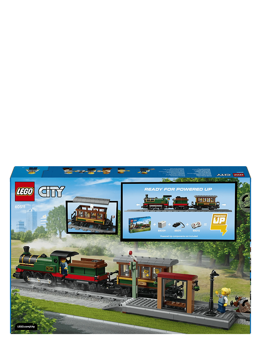 LEGO - City Vintage Steam Train - Toy Building Set 60511 - lego city - multi - 5