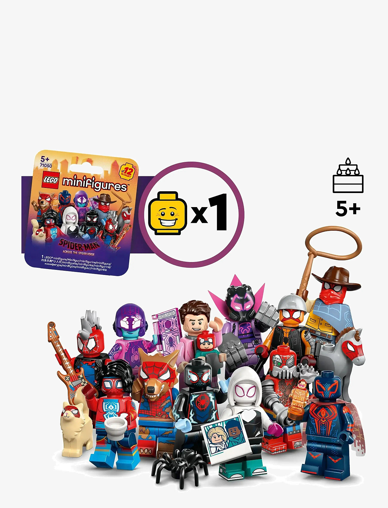 LEGO - Minifigures Spider-Man: Across the Spider-Verse 71050 - multi - 1