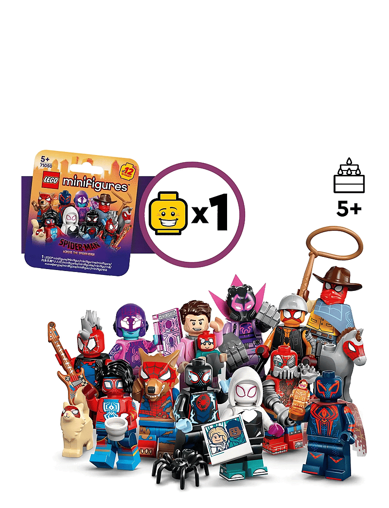 LEGO - Minifigures Spider-Man: Across the Spider-Verse 71050 - multi - 1