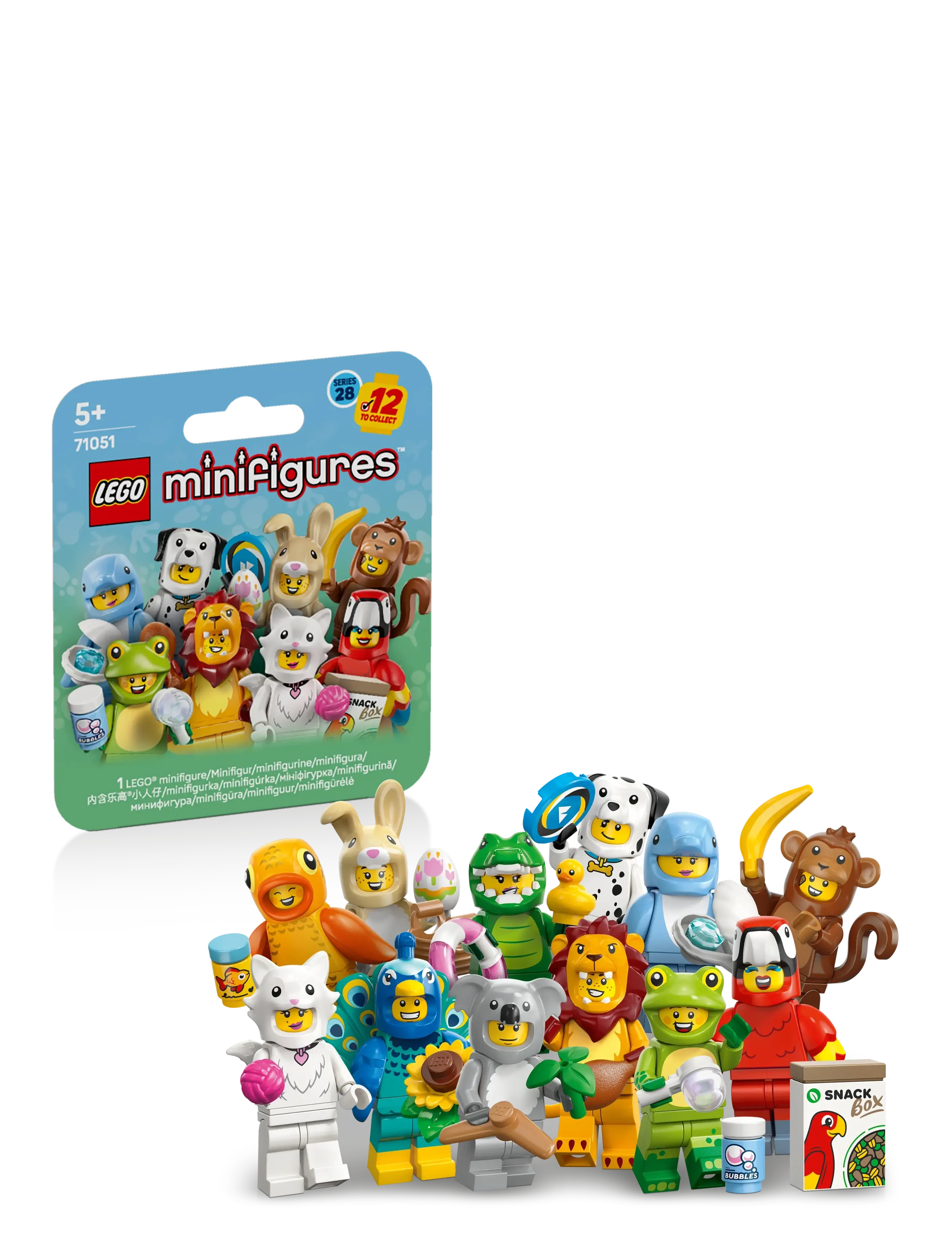 LEGO Minifigures Animal Series 28 Mystery Box Toy 71051 - Unter 10CHF - MULTI / multi