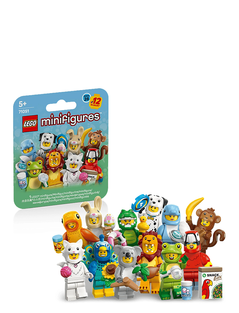LEGO - Minifigures Animal Series 28 Mystery Box Toy 71051 - lego classic - multi - 0