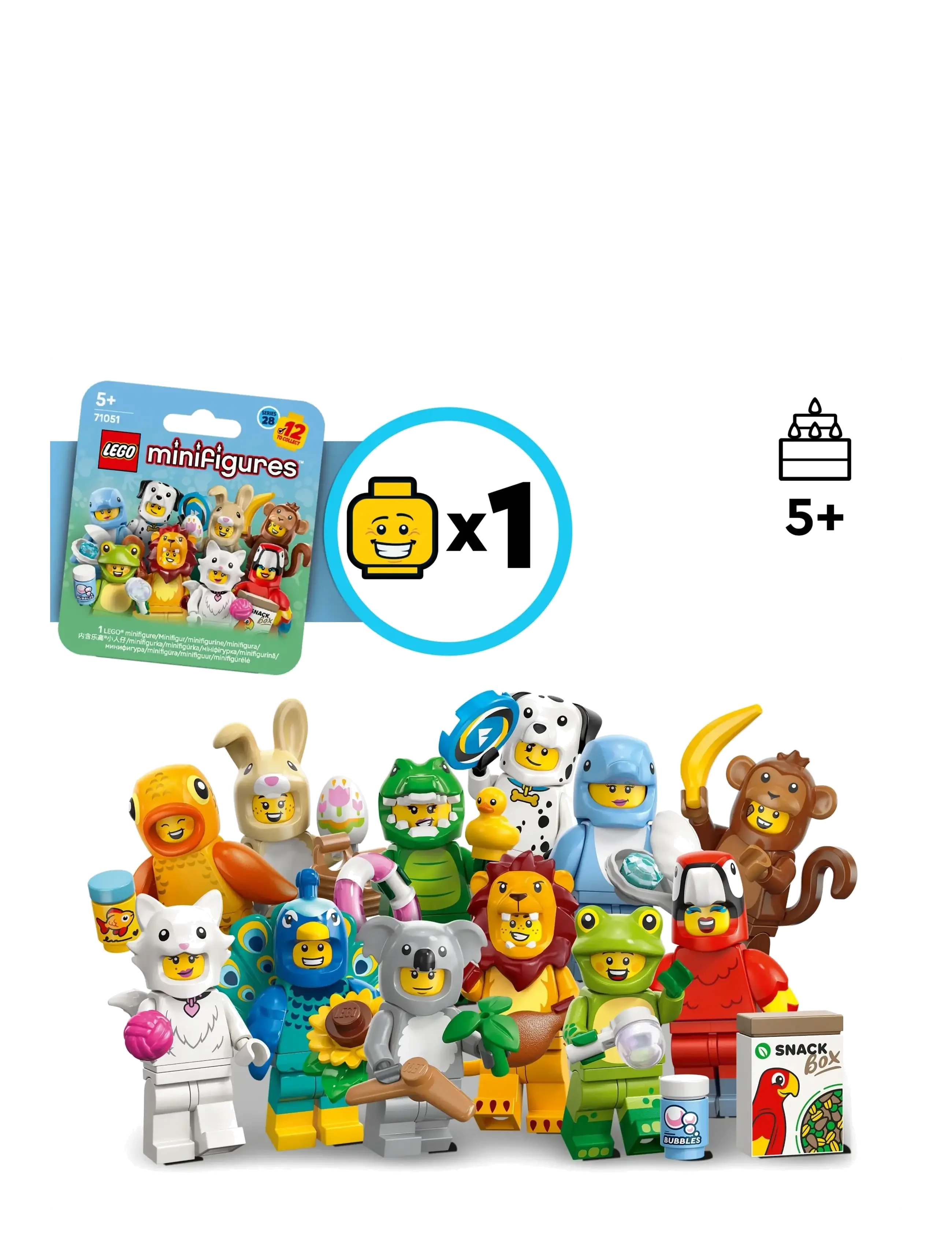 LEGO - Animals Series 28 71051 - lego classic - multi - 1