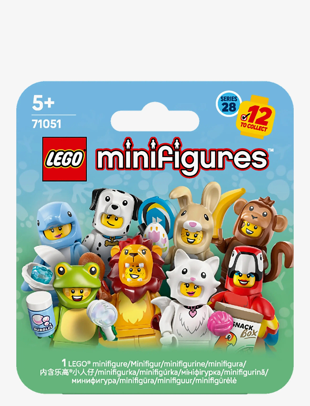 LEGO - Minifigures Animal Series 28 Mystery Box Toy 71051 - lego classic - multi - 4