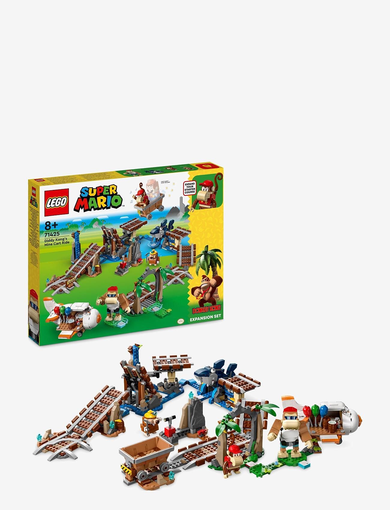 LEGO - Diddy Kong's Mine Cart Ride Expansion Set - bursdagsgaver - multi - 0