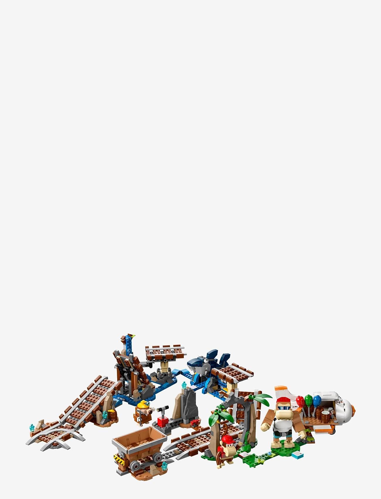 LEGO - Diddy Kong's Mine Cart Ride Expansion Set - fødselsdagsgaver - multi - 1