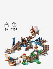 LEGO - Diddy Kong's Mine Cart Ride Expansion Set - fødselsdagsgaver - multi - 3