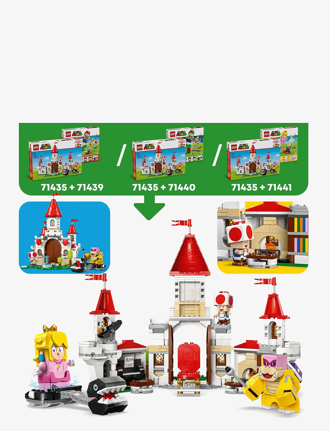 LEGO - Strid med Roy vid Peachs slott 71435 - lego super mario™ - multi - 3