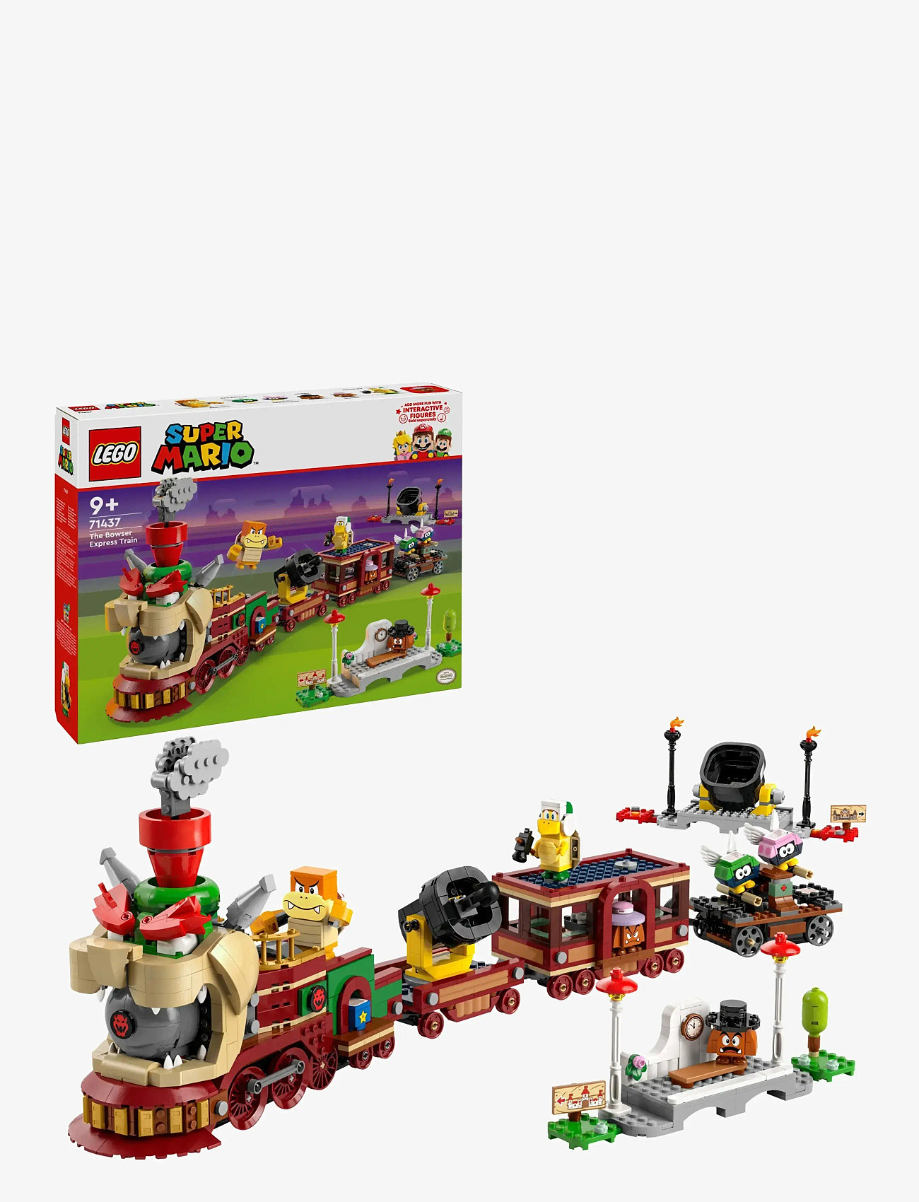 LEGO Super The Bowser Express Train Playset 71437 (LGO71437
