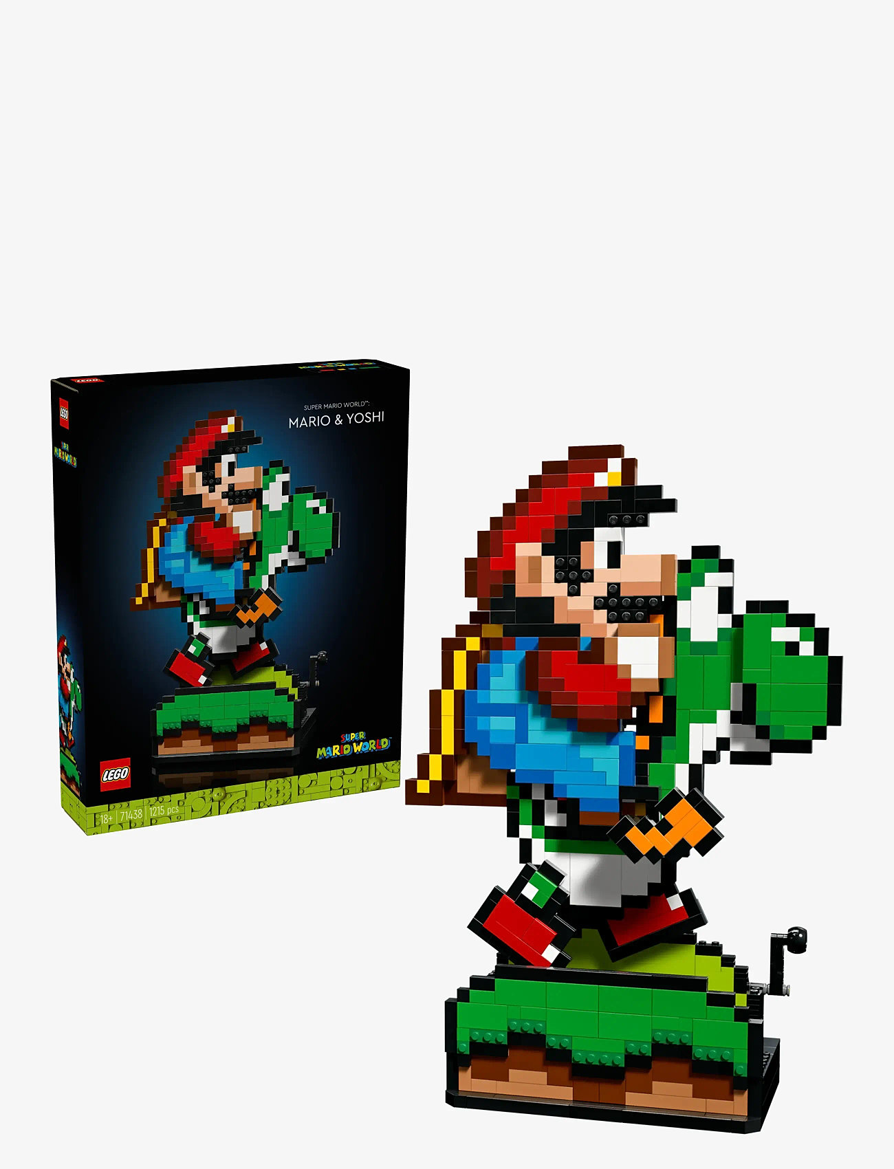 LEGO - Super Mario World™: Mario og Yoshi 71438 - lego adults welcome - multi - 0