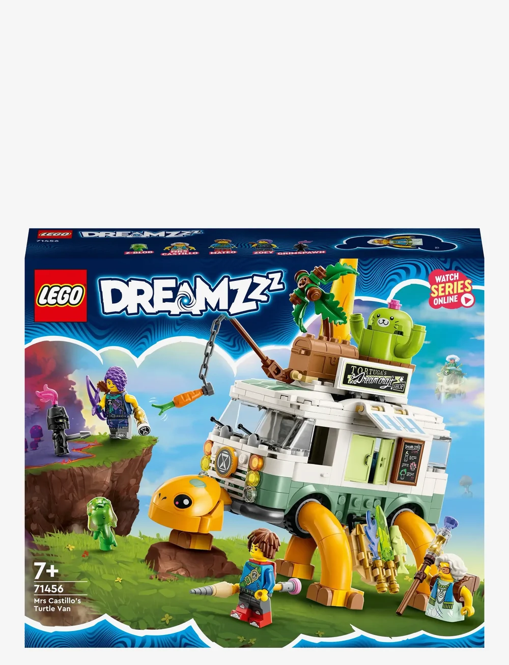 LEGO - Mrs. Castillo’s Turtle Van 71456 Building Toy Set - lego dreamzzz™ - multi - 4