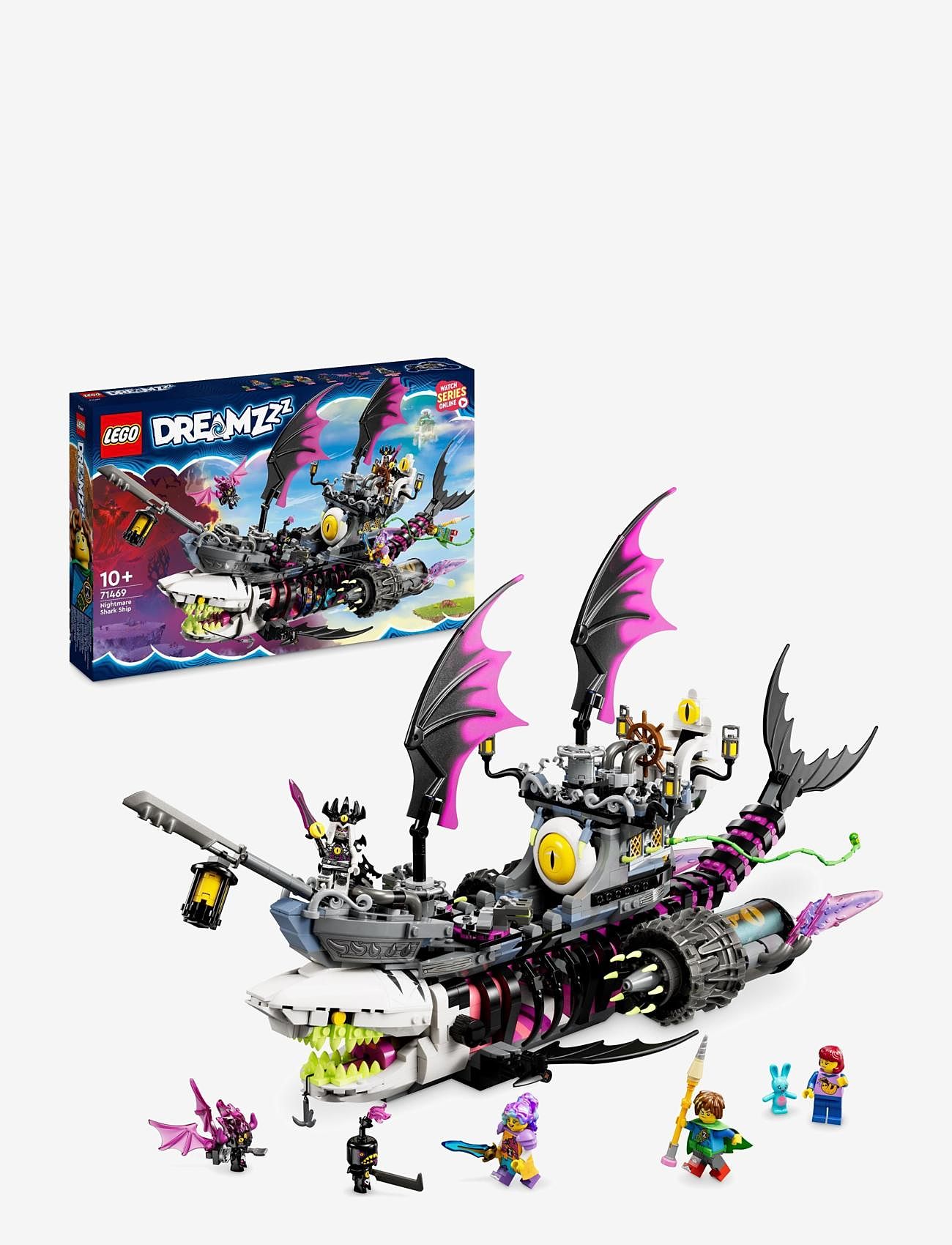 LEGO - Nightmare Shark Ship, Pirate Ship Toy - lego® dreamzzz™ - multi - 0
