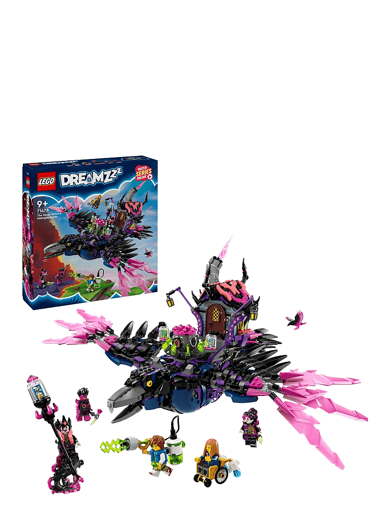 LEGO - The Never Witch’s Midnight Raven Toy 71478 - lego dreamzzz™ - multi - 0