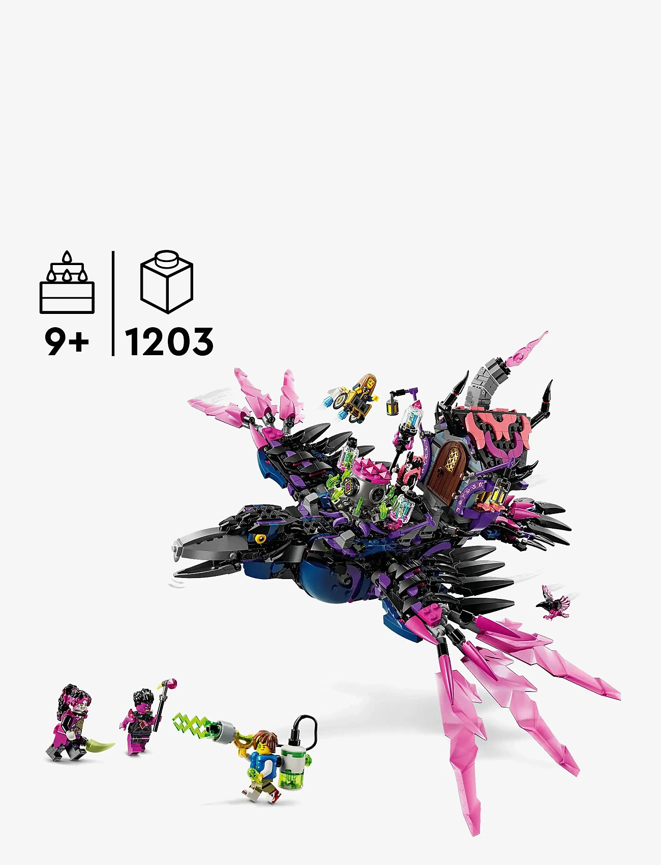 LEGO - Neverhäxans midnattskorp 71478 - lego dreamzzz™ - multi - 1